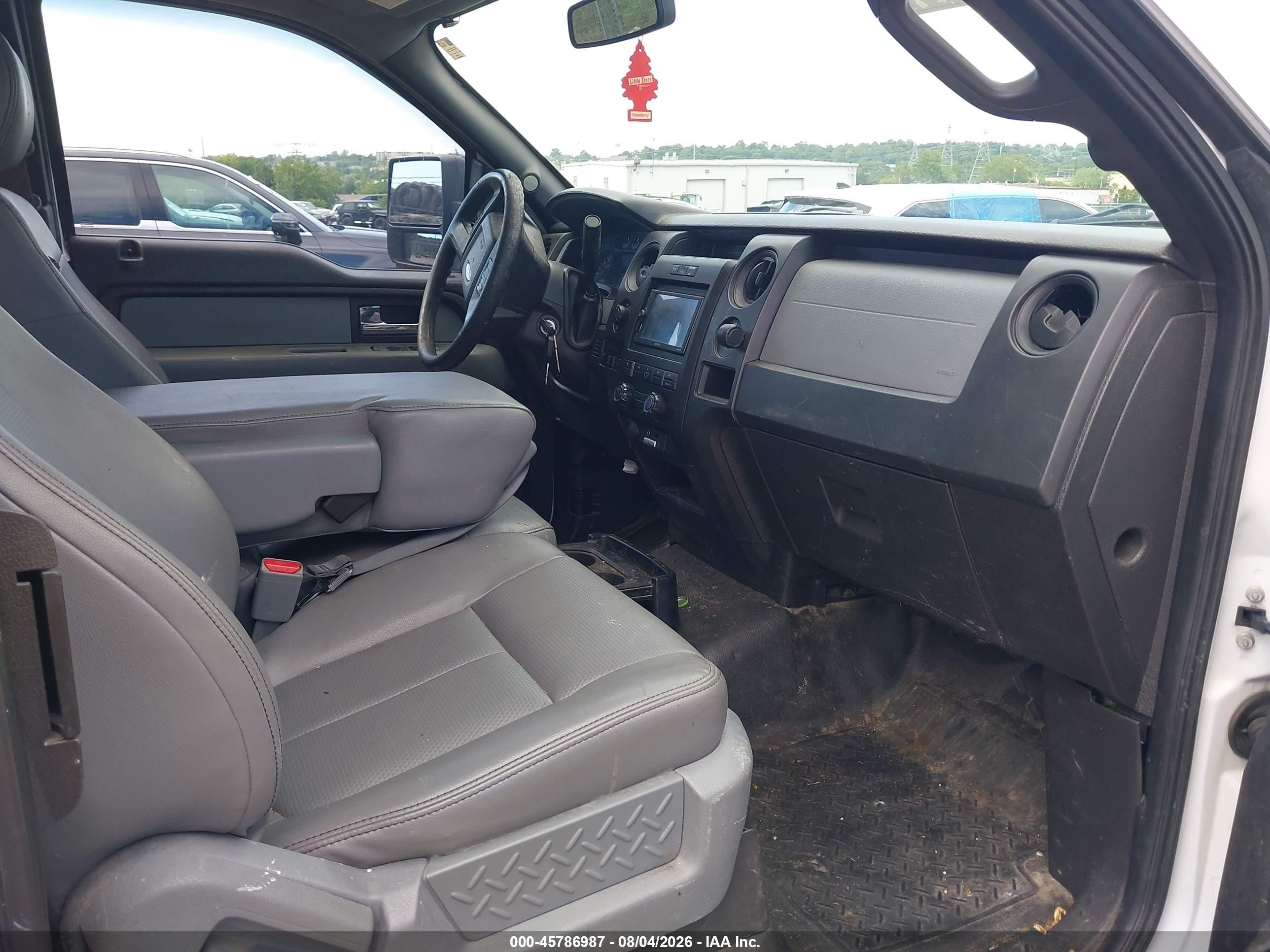 2014 Ford F-150 Xl White vin: 1FTFX1CF6EKF57034