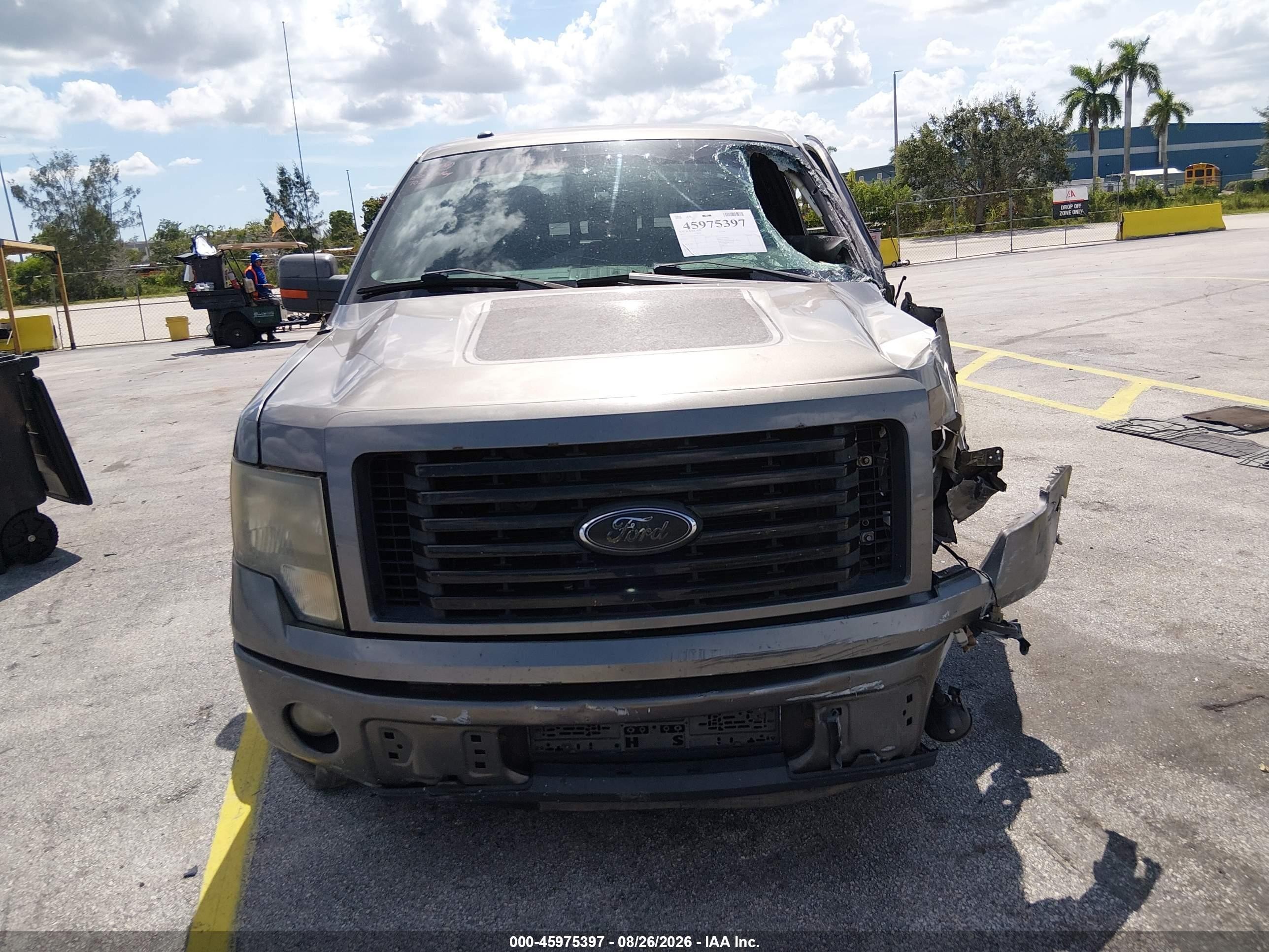 2012 Ford F-150 Fx2 Gray vin: 1FTFX1CF7CFC70310