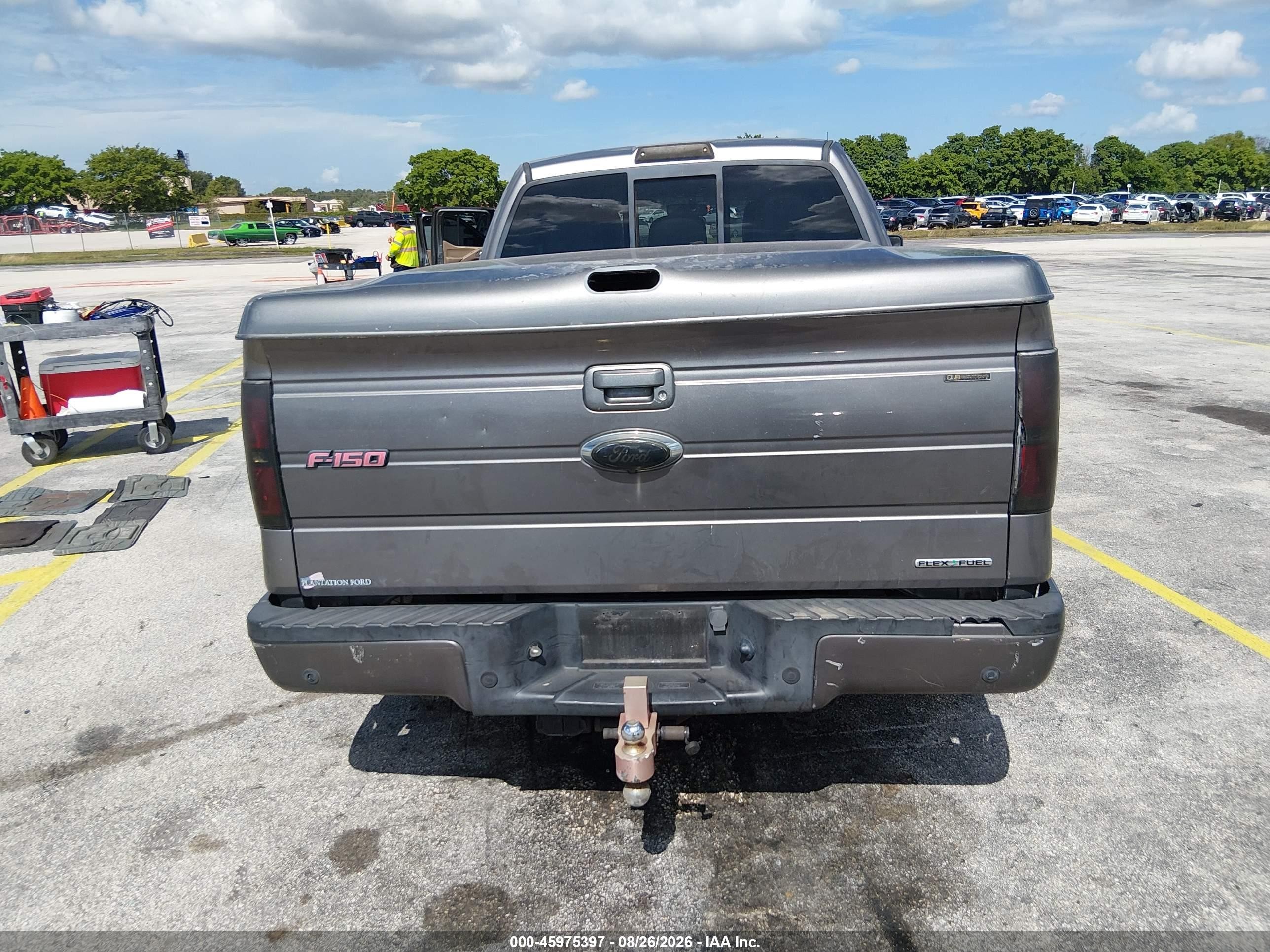 2012 Ford F-150 Fx2 Gray vin: 1FTFX1CF7CFC70310
