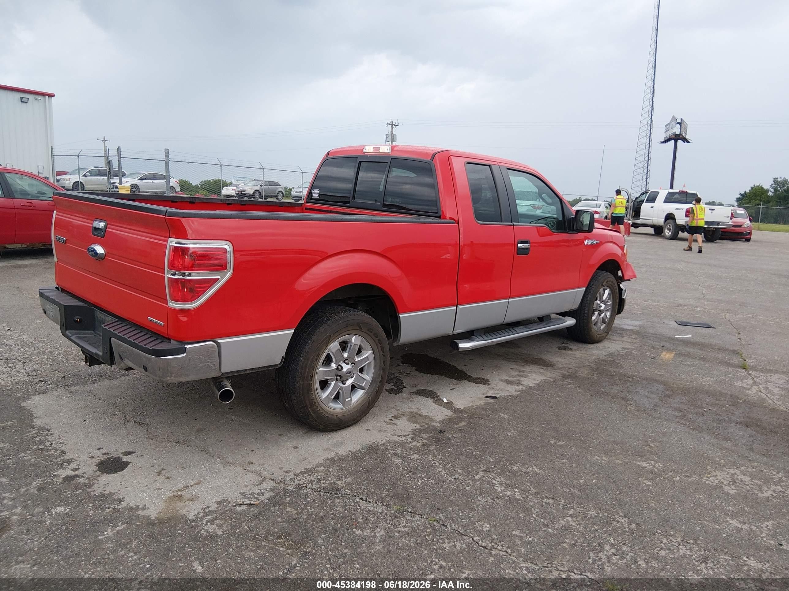 2013 Ford F-150 Xlt Красный vin: 1FTFX1CF7DFC42377