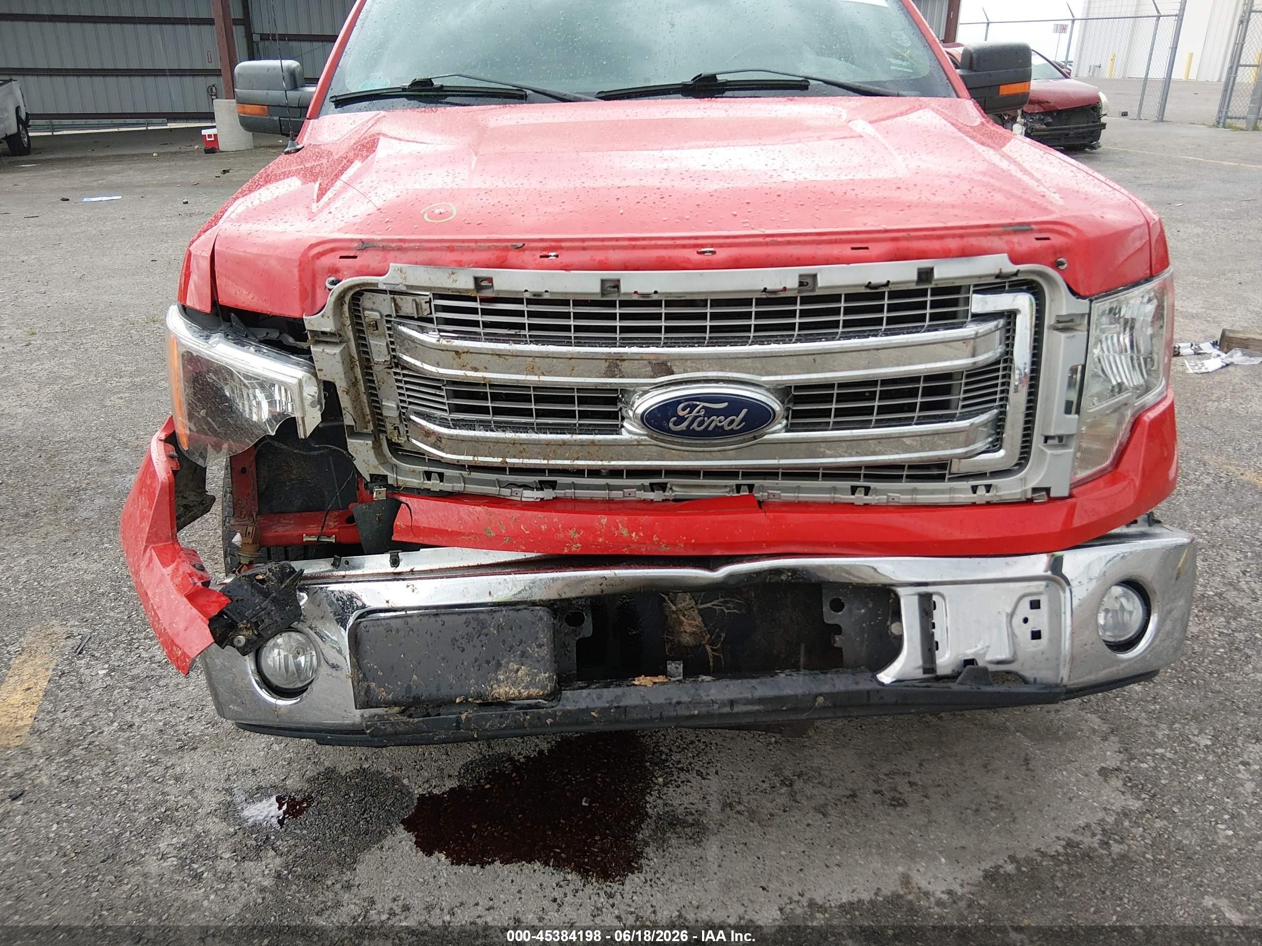 2013 Ford F-150 Xlt Красный vin: 1FTFX1CF7DFC42377