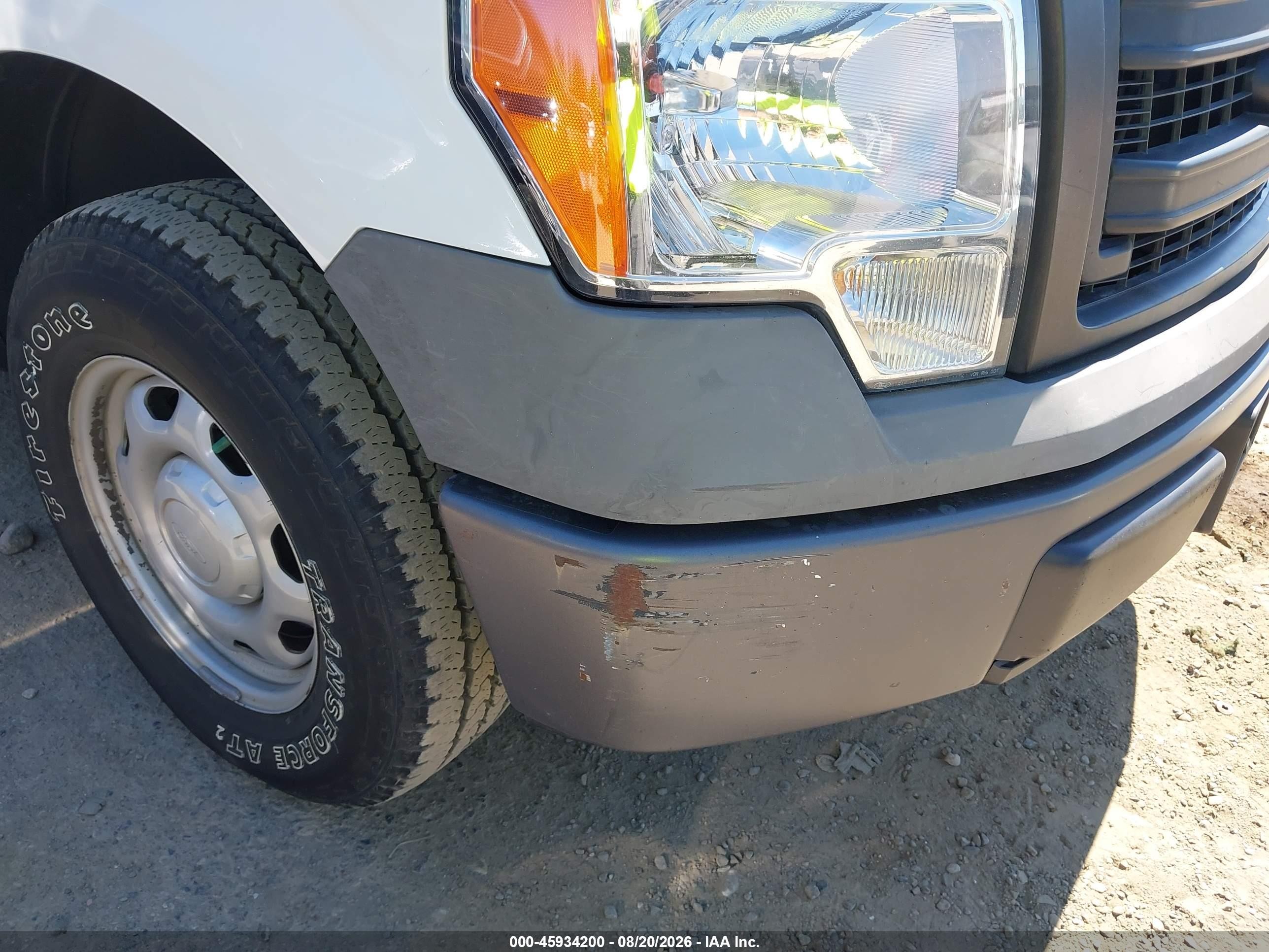 2013 Ford F-150 Xl White vin: 1FTFX1CF7DFC81292