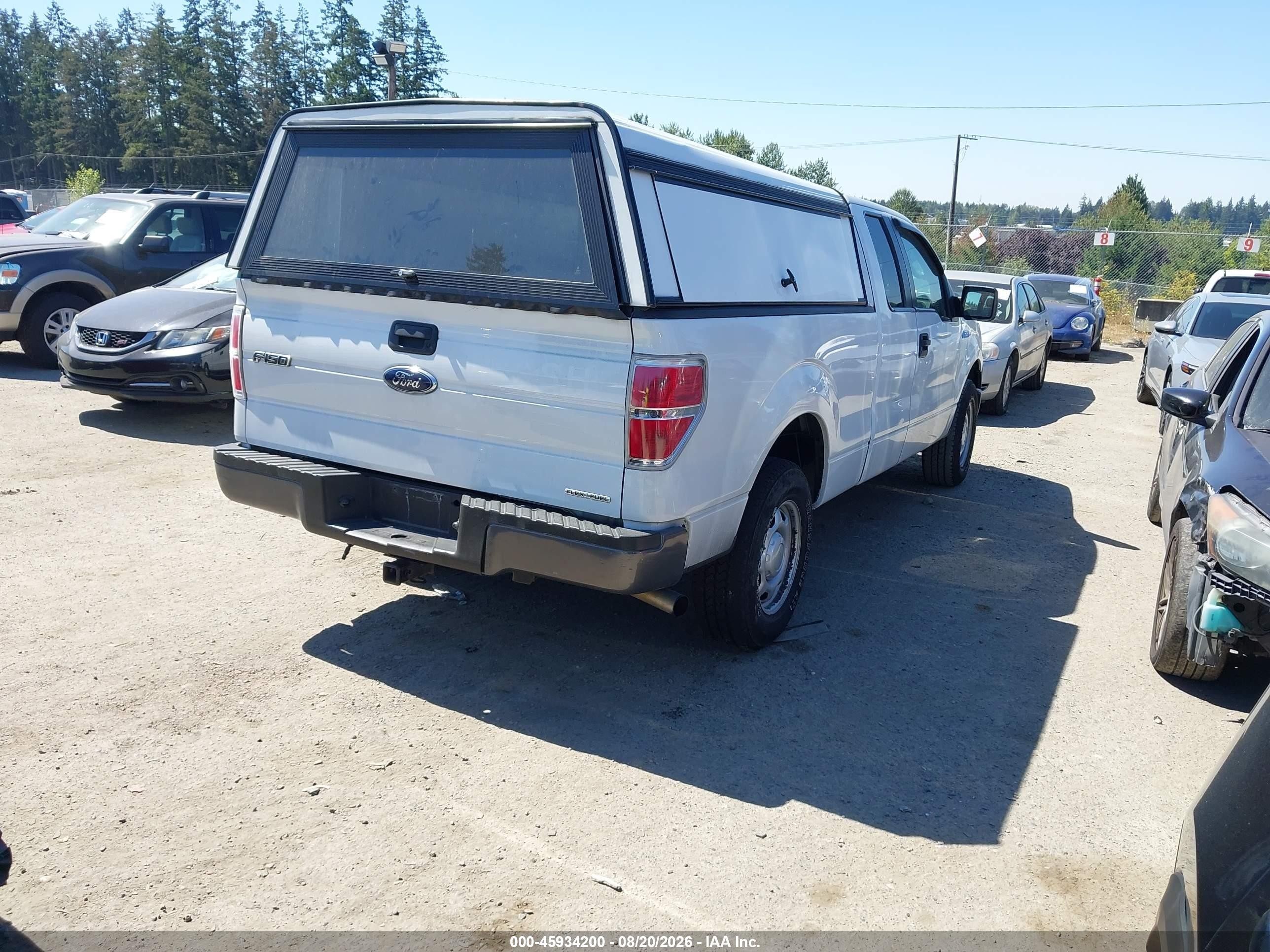 2013 Ford F-150 Xl White vin: 1FTFX1CF7DFC81292