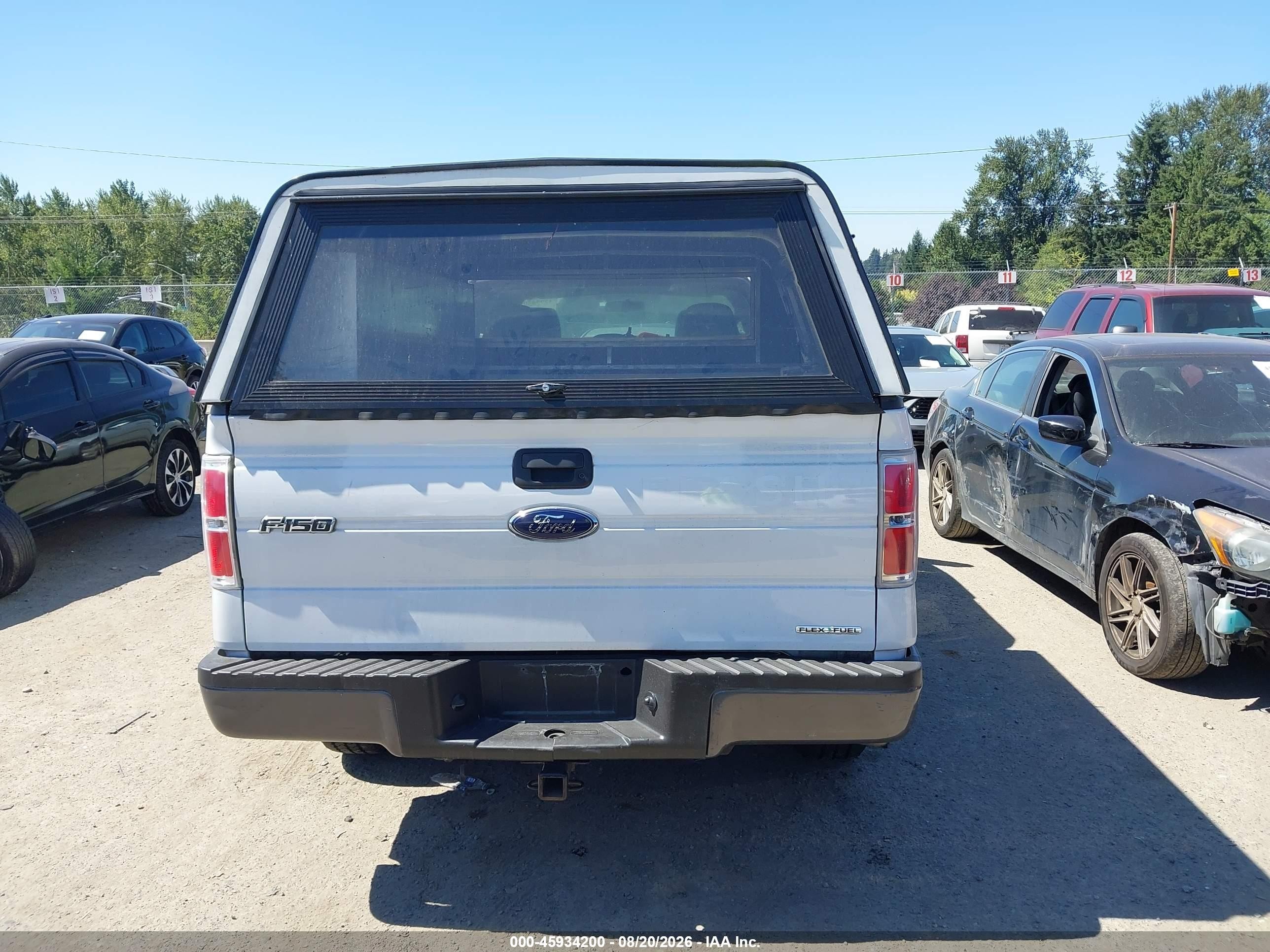 2013 Ford F-150 Xl White vin: 1FTFX1CF7DFC81292