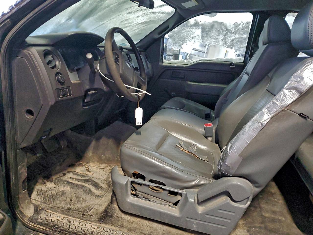 2012 Ford F150 Super Cab Зеленый vin: 1FTFX1CF8CFB57885