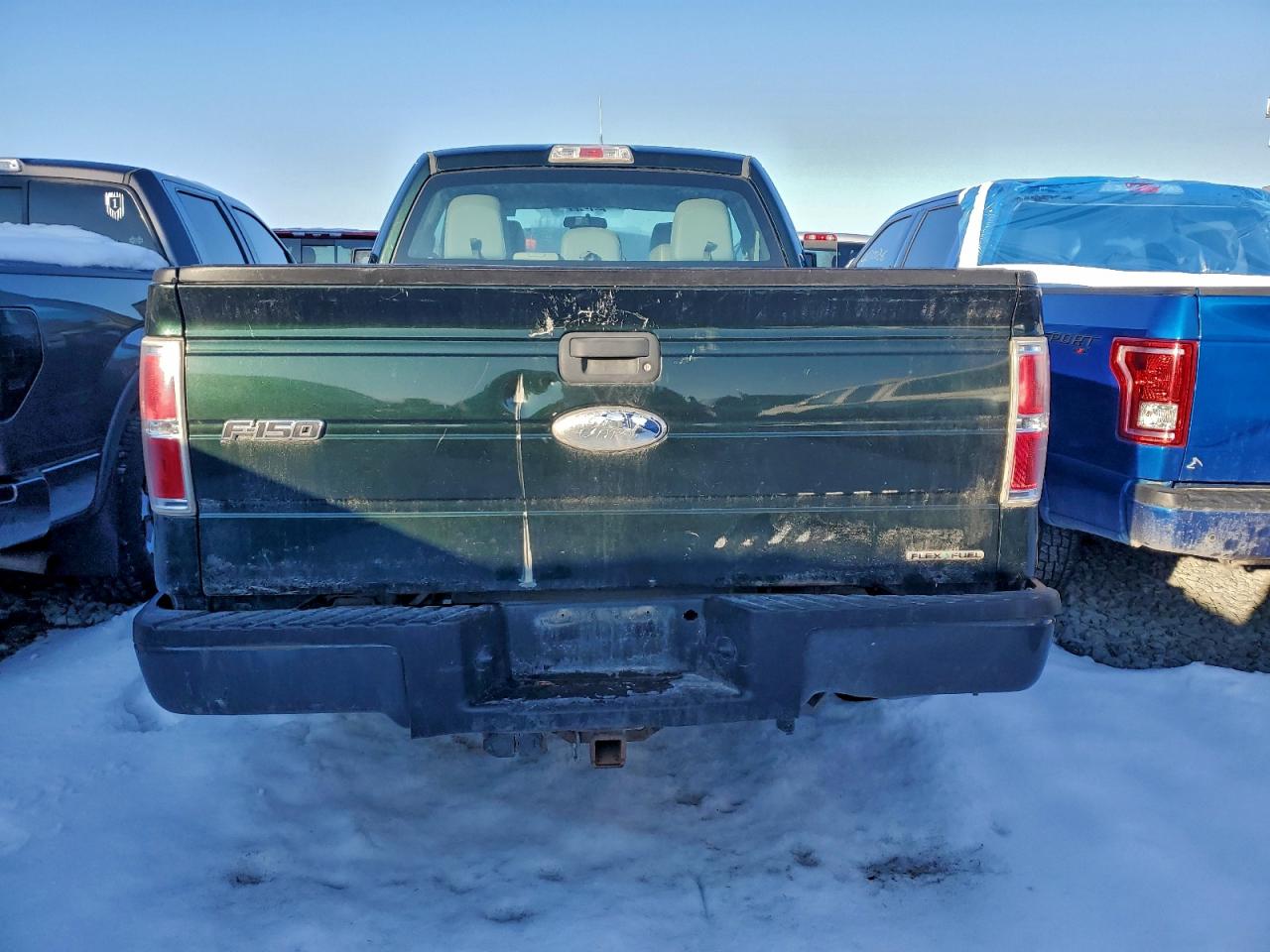 2012 Ford F150 Super Cab Зеленый vin: 1FTFX1CF8CFB57885
