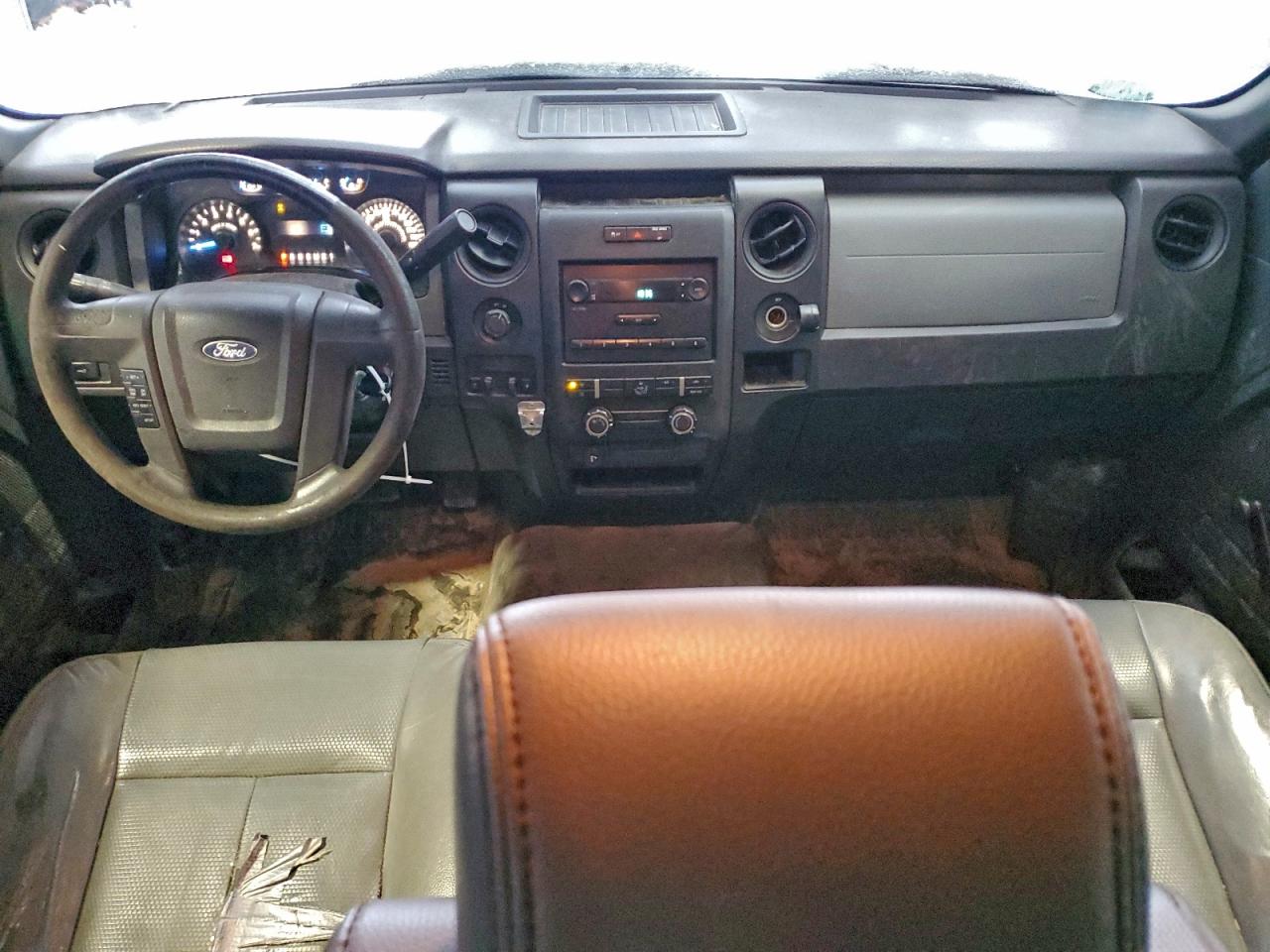 2012 Ford F150 Super Cab Зеленый vin: 1FTFX1CF8CFB57885
