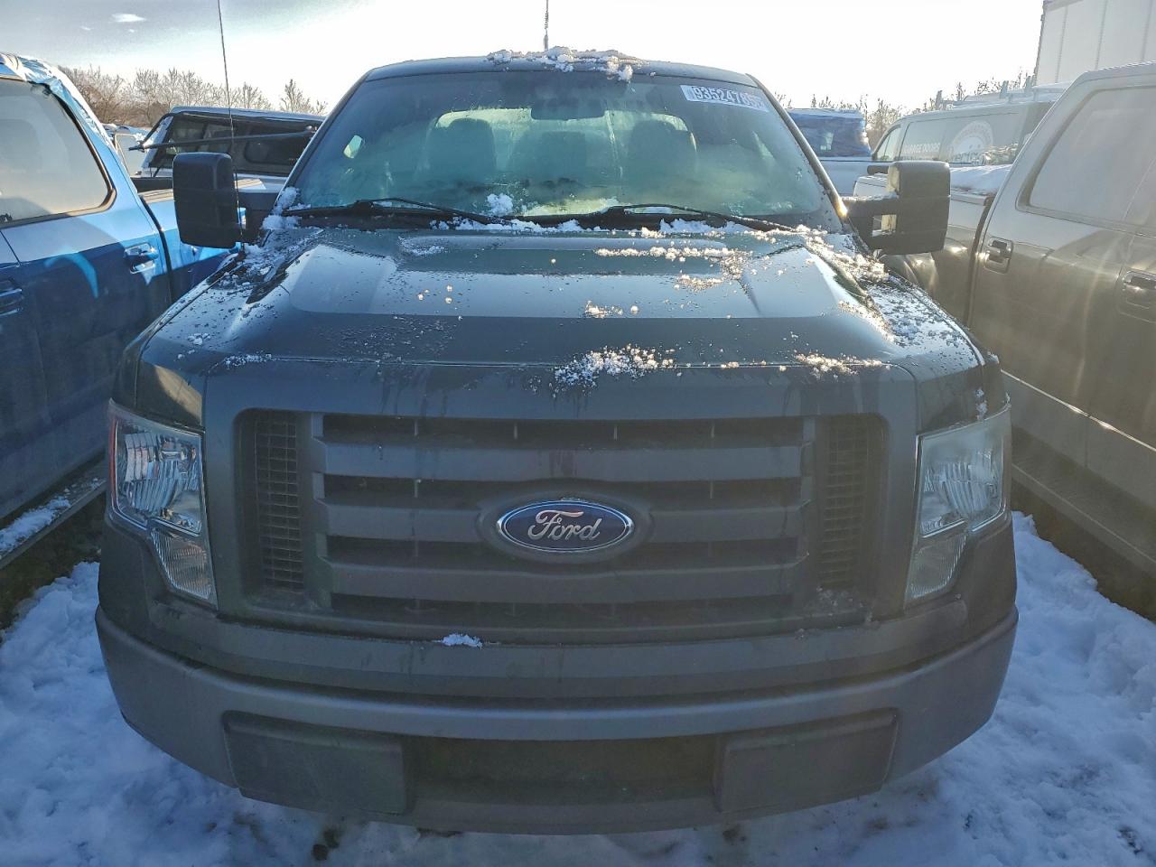 2012 Ford F150 Super Cab Зеленый vin: 1FTFX1CF8CFB57885