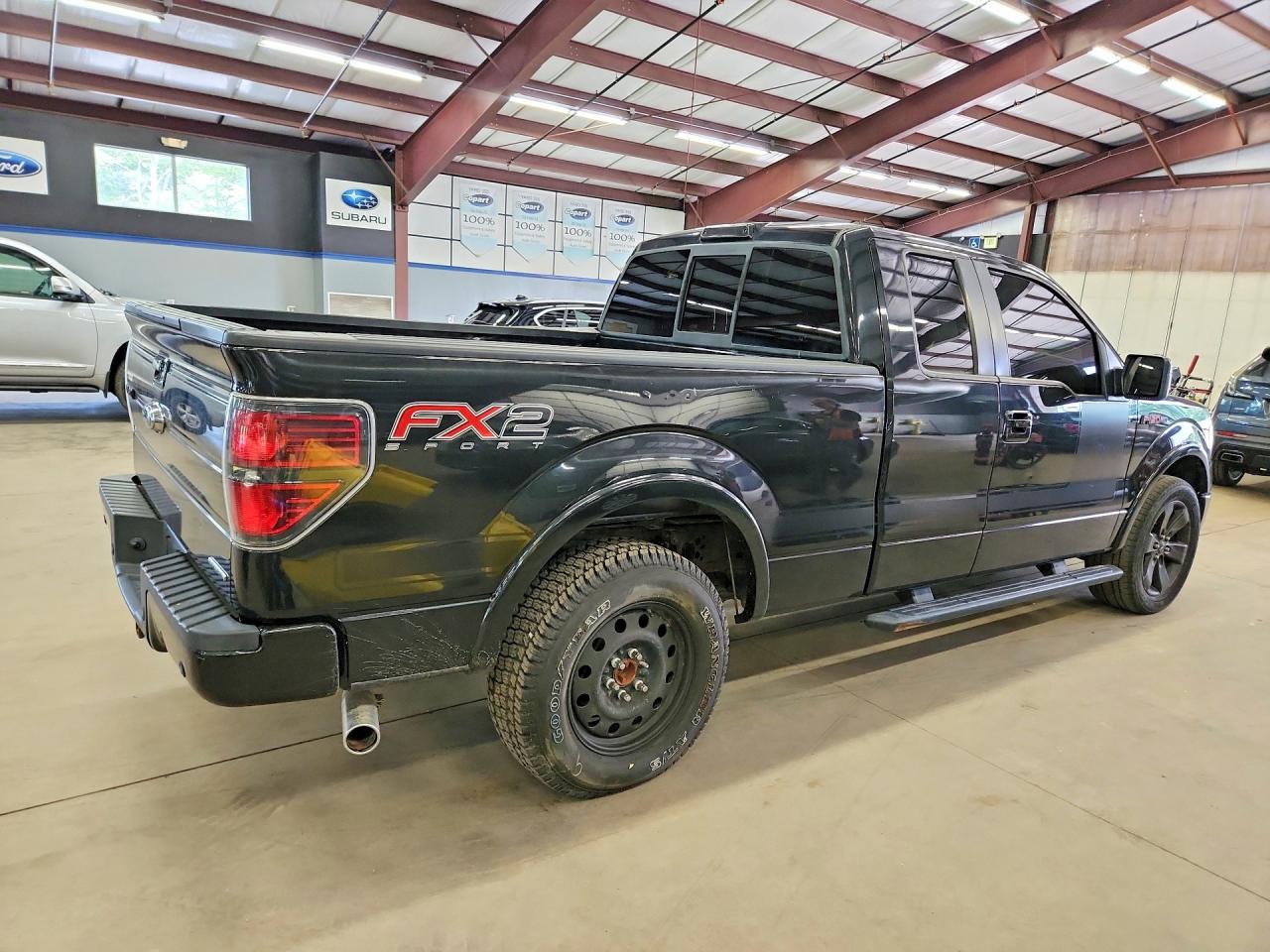 2013 Ford F150 Super Cab Black vin: 1FTFX1CF8DFA50966