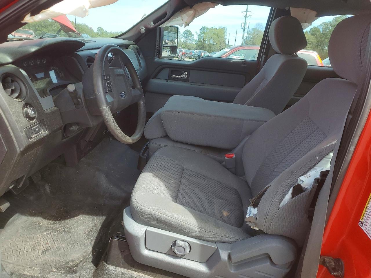 2013 Ford F150 Super Cab Red vin: 1FTFX1CF8DFC32621