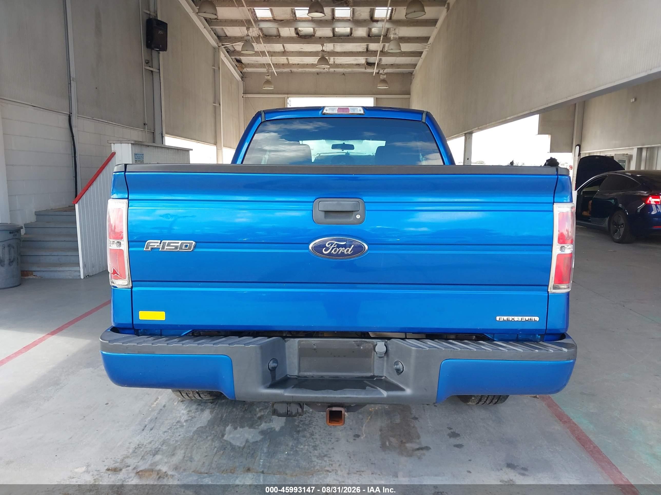 2013 Ford F-150 Stx Blue vin: 1FTFX1CF8DFC77154