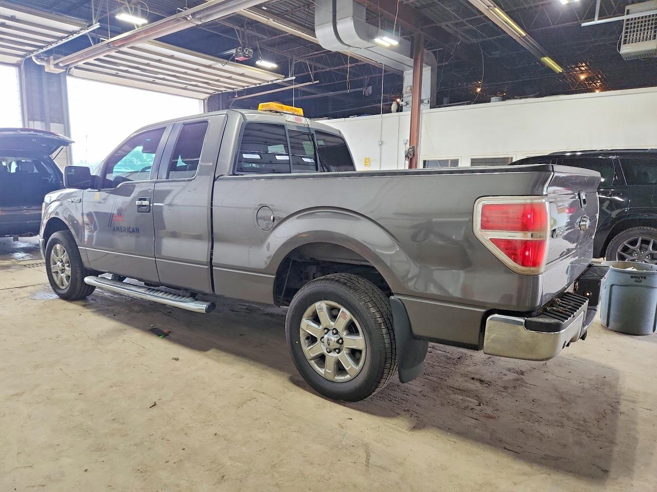 2014 Ford F150 Super Cab Gray vin: 1FTFX1CF8EKE98844