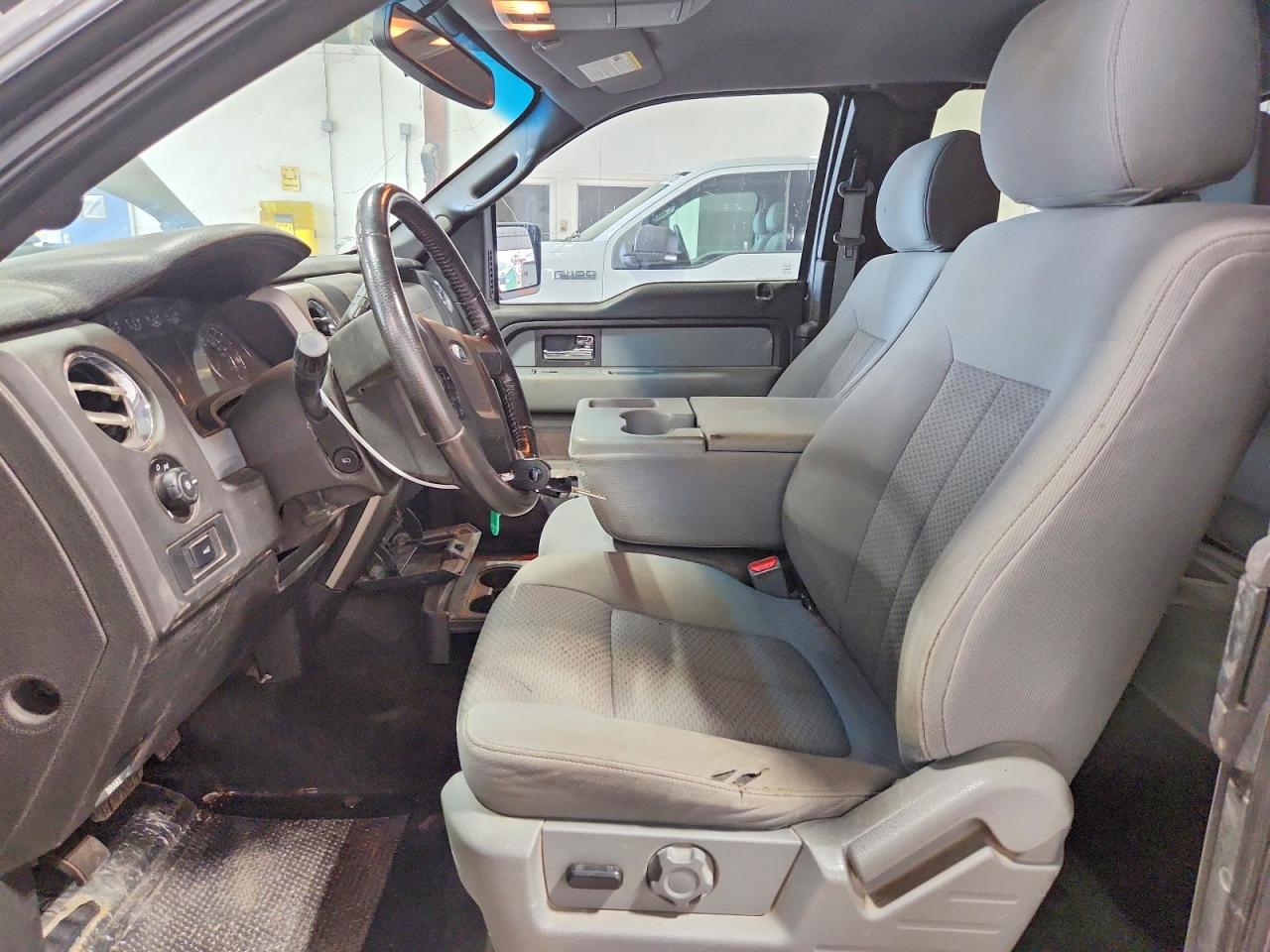 2014 Ford F150 Super Cab Gray vin: 1FTFX1CF8EKE98844