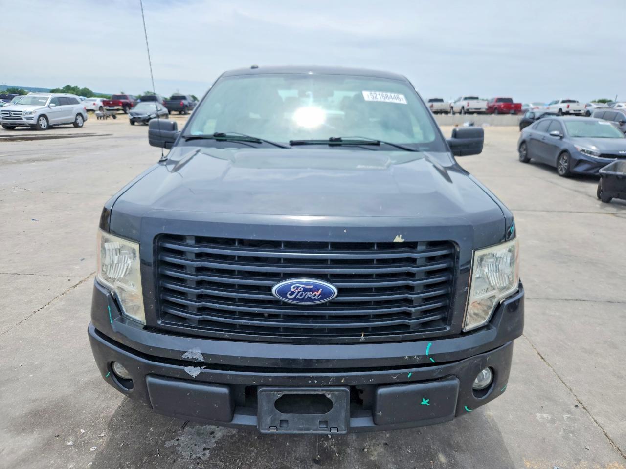 2014 Ford F150 Super Cab Black vin: 1FTFX1CF8EKF53549