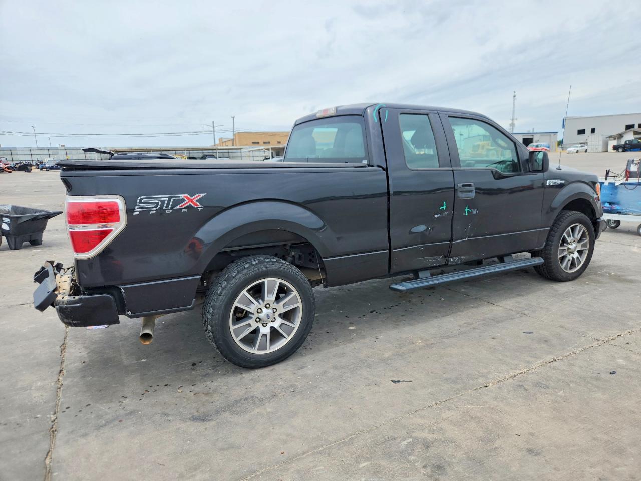 2014 Ford F150 Super Cab Black vin: 1FTFX1CF8EKF53549