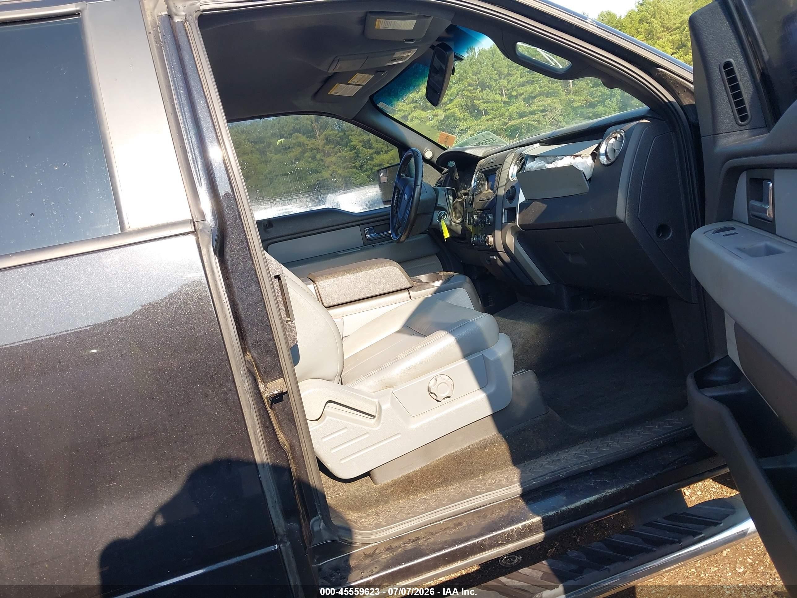 2014 Ford F-150 Fx2/lariat/stx/xl/xlt Black vin: 1FTFX1CF8EKG17587