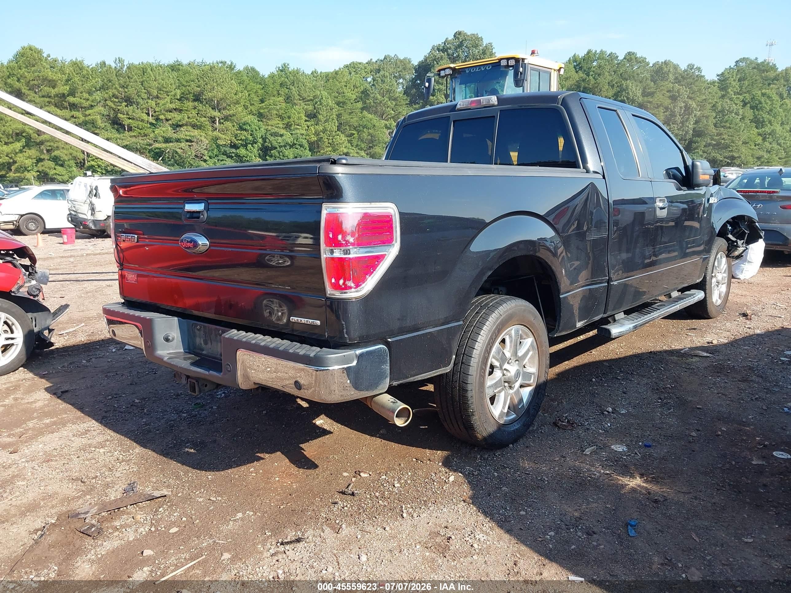 2014 Ford F-150 Fx2/lariat/stx/xl/xlt Black vin: 1FTFX1CF8EKG17587