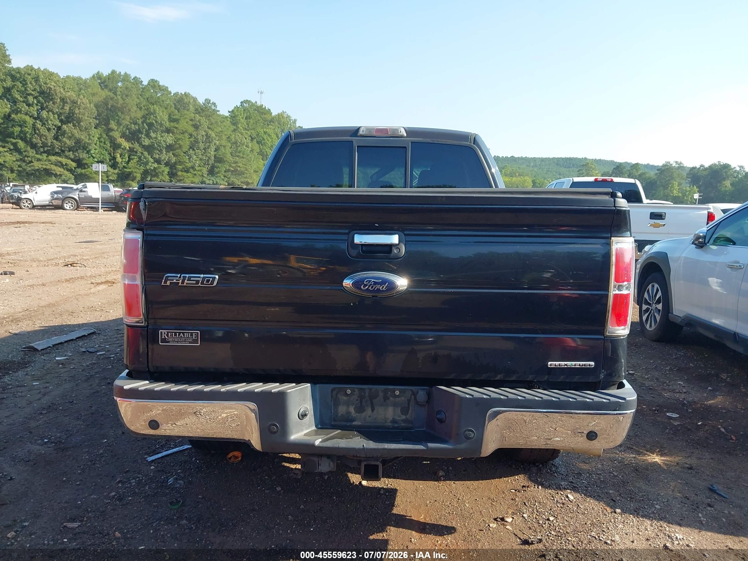 2014 Ford F-150 Fx2/lariat/stx/xl/xlt Black vin: 1FTFX1CF8EKG17587