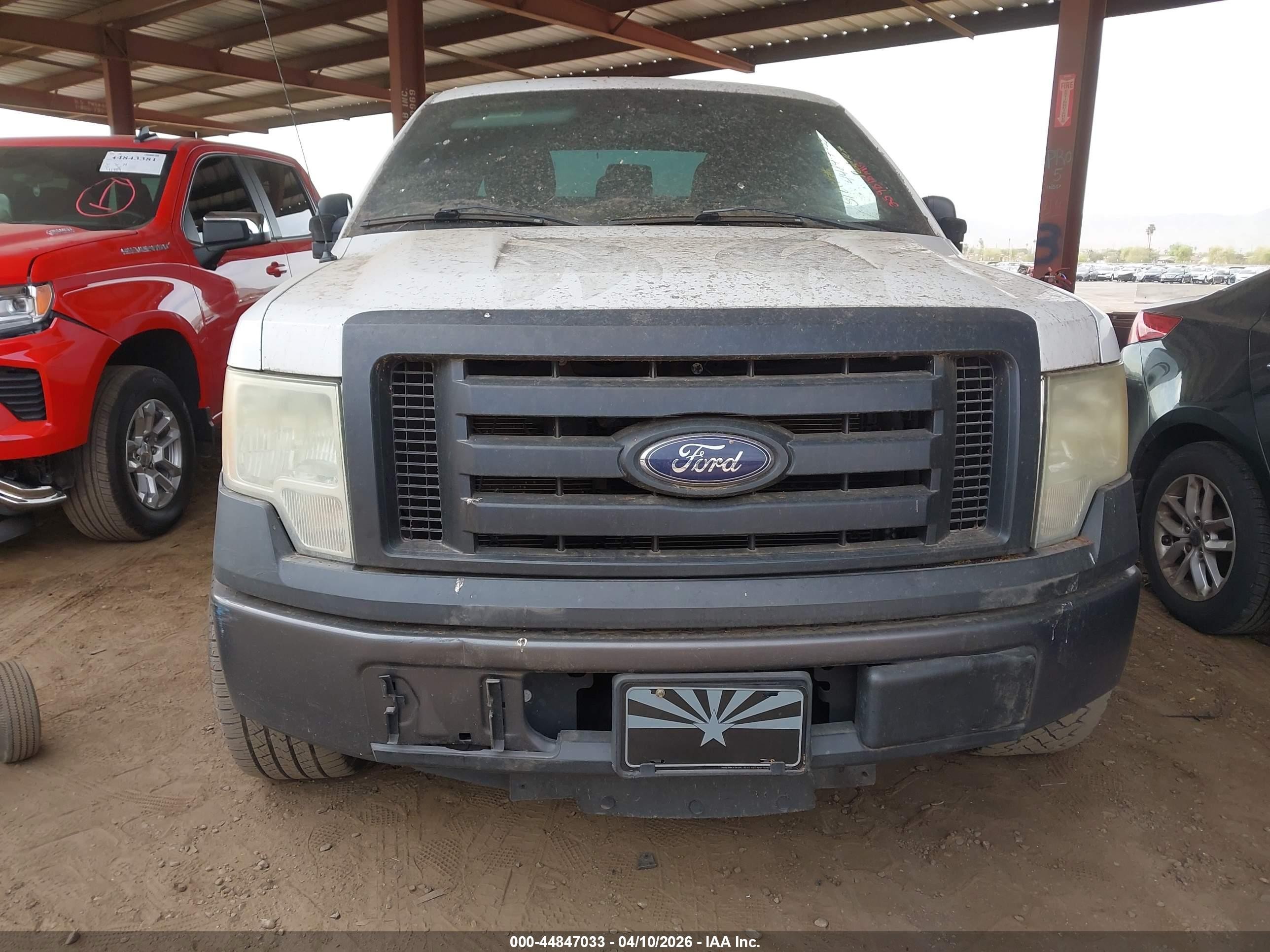 2011 Ford F-150 Xl White vin: 1FTFX1CF9BFA20792