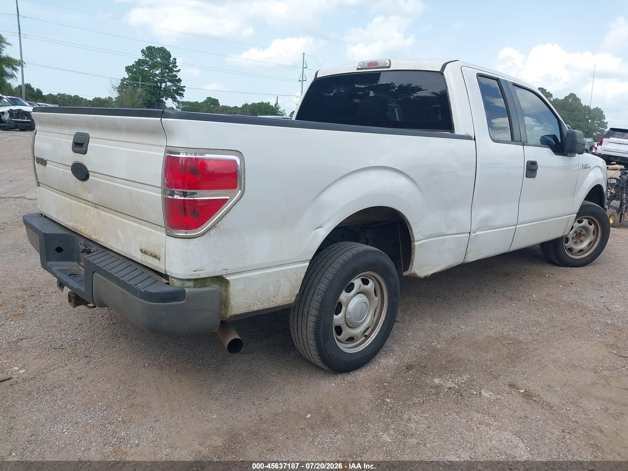 2011 Ford F-150 Xl White vin: 1FTFX1CF9BFB04093