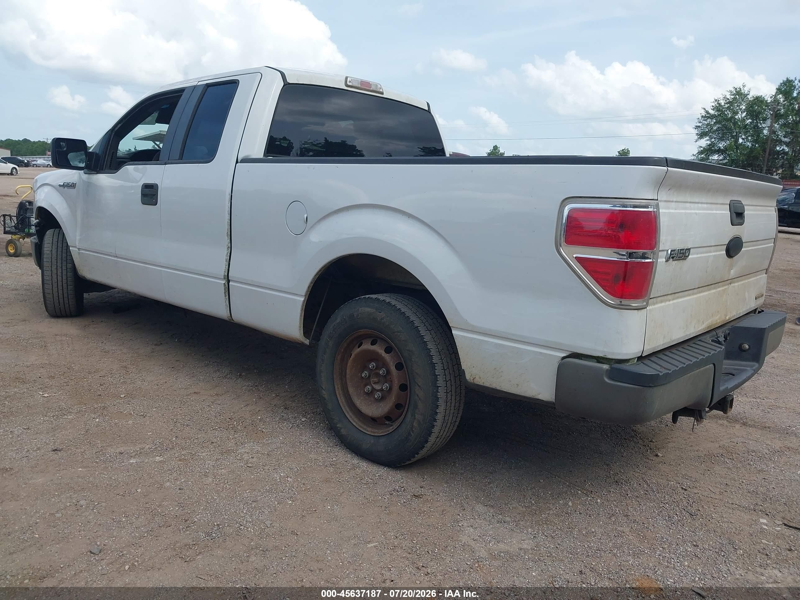 2011 Ford F-150 Xl White vin: 1FTFX1CF9BFB04093