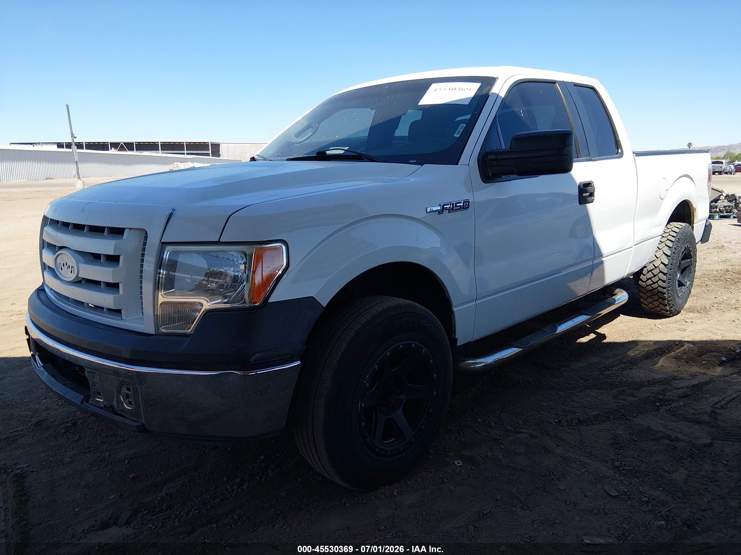 2012 Ford F-150 Fx2/lariat/stx/xl/xlt Белый vin: 1FTFX1CF9CFC92244