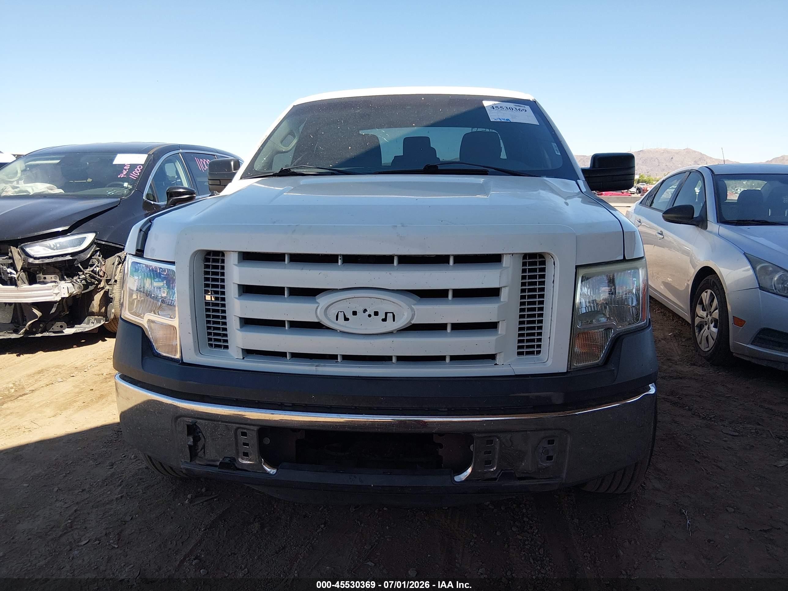 2012 Ford F-150 Fx2/lariat/stx/xl/xlt Белый vin: 1FTFX1CF9CFC92244