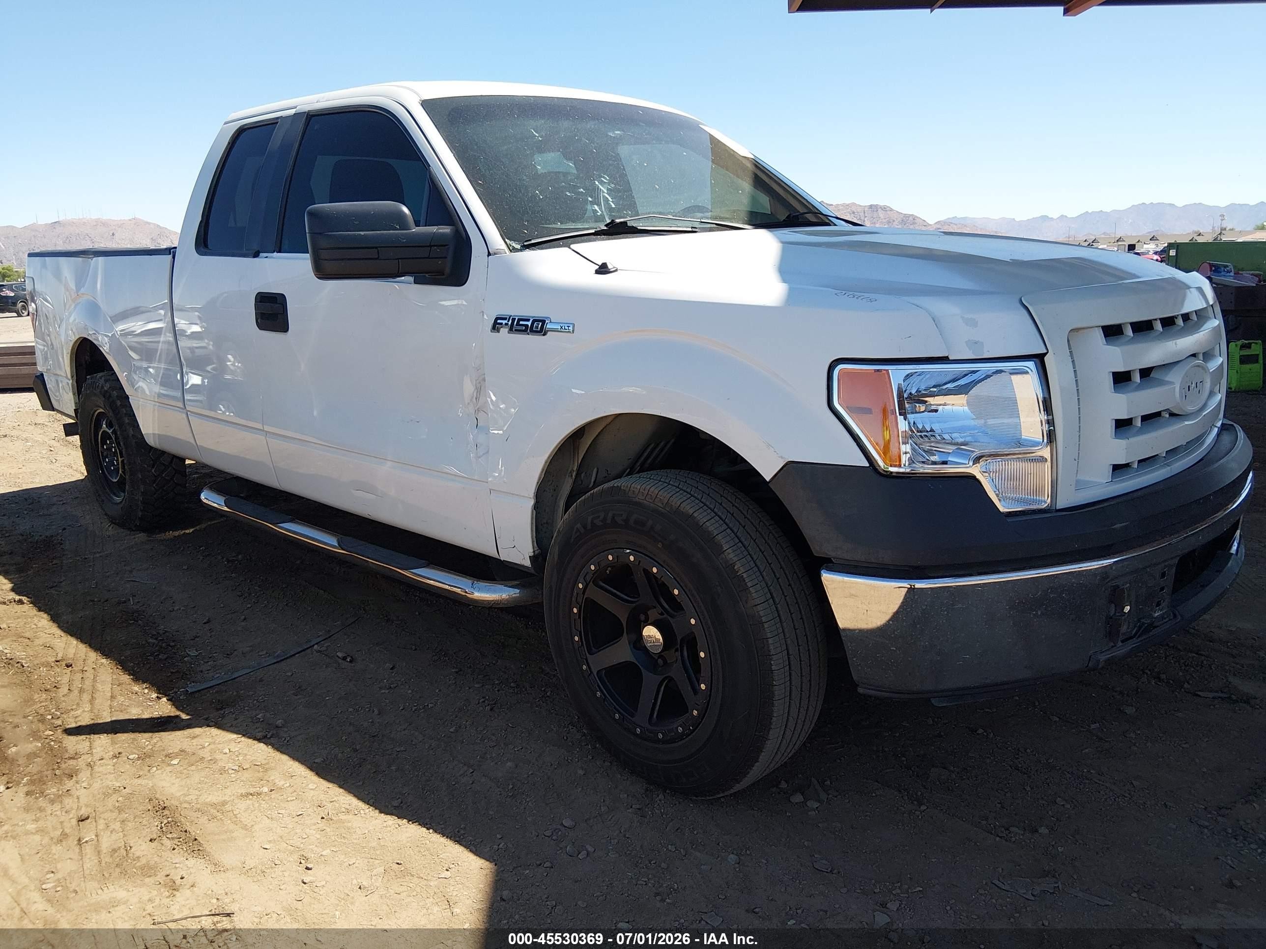 2012 Ford F-150 Fx2/lariat/stx/xl/xlt White vin: 1FTFX1CF9CFC92244
