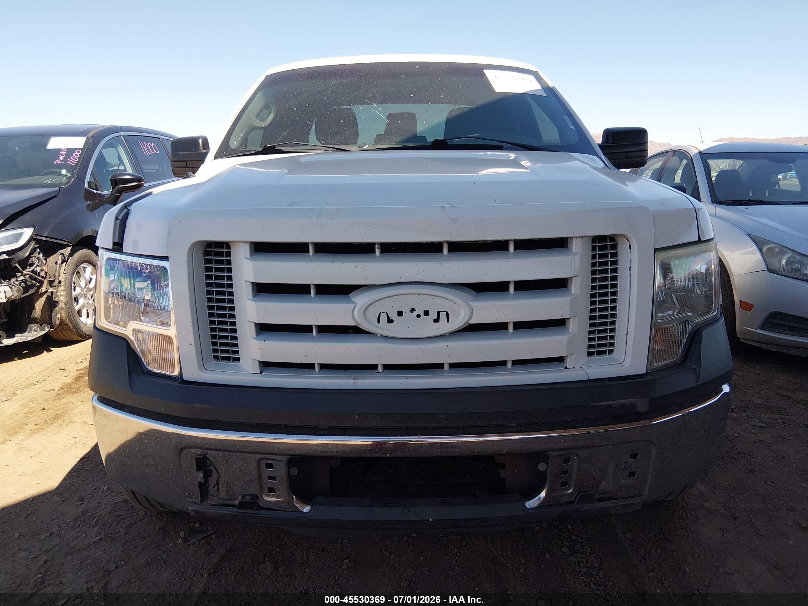 2012 Ford F-150 Fx2/lariat/stx/xl/xlt Белый vin: 1FTFX1CF9CFC92244