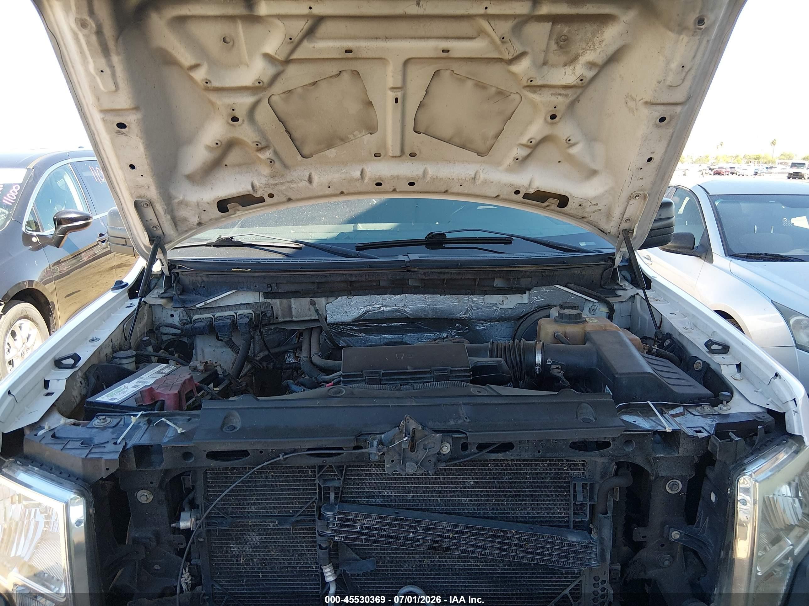 2012 Ford F-150 Fx2/lariat/stx/xl/xlt Белый vin: 1FTFX1CF9CFC92244