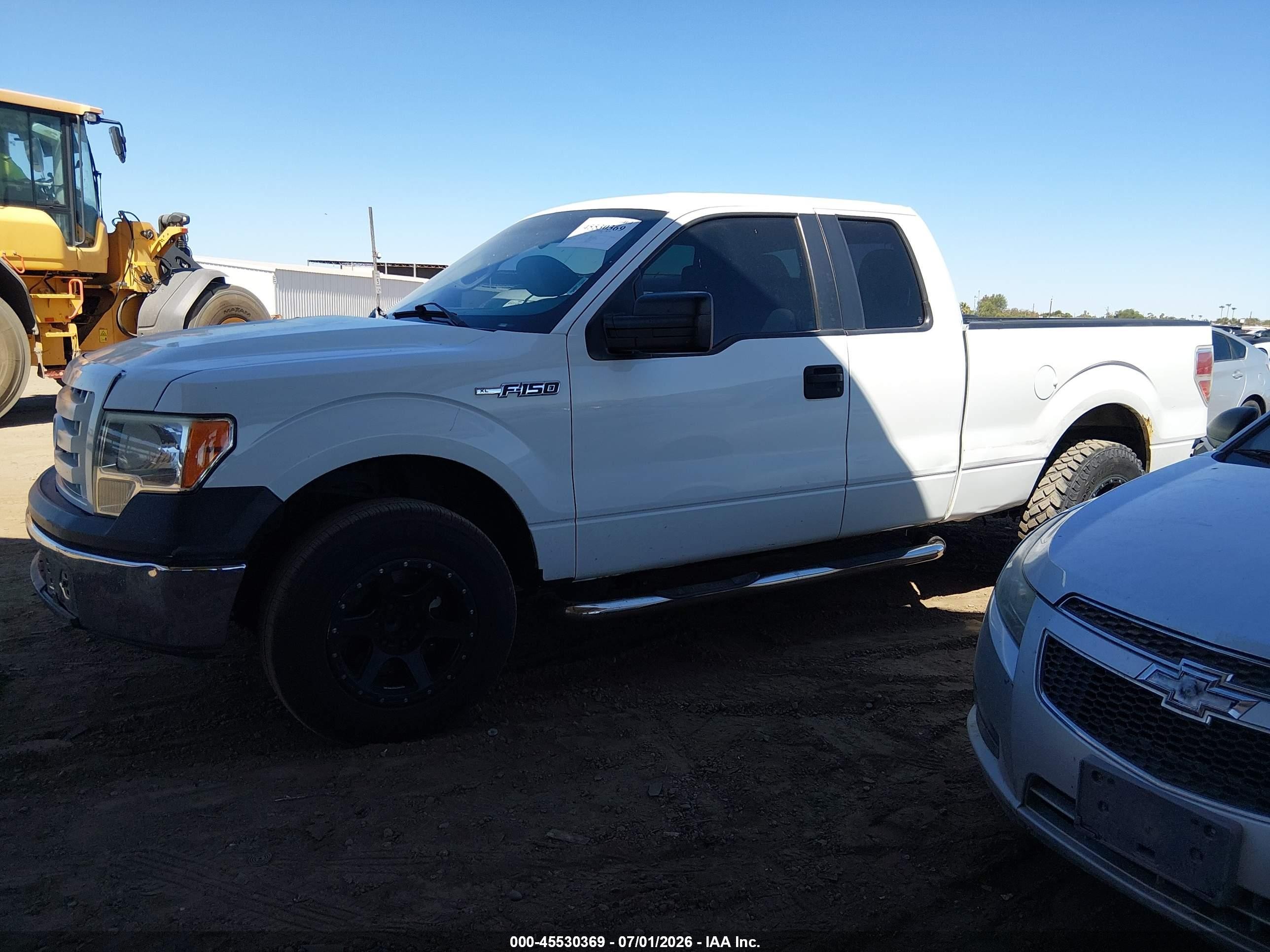 2012 Ford F-150 Fx2/lariat/stx/xl/xlt Белый vin: 1FTFX1CF9CFC92244