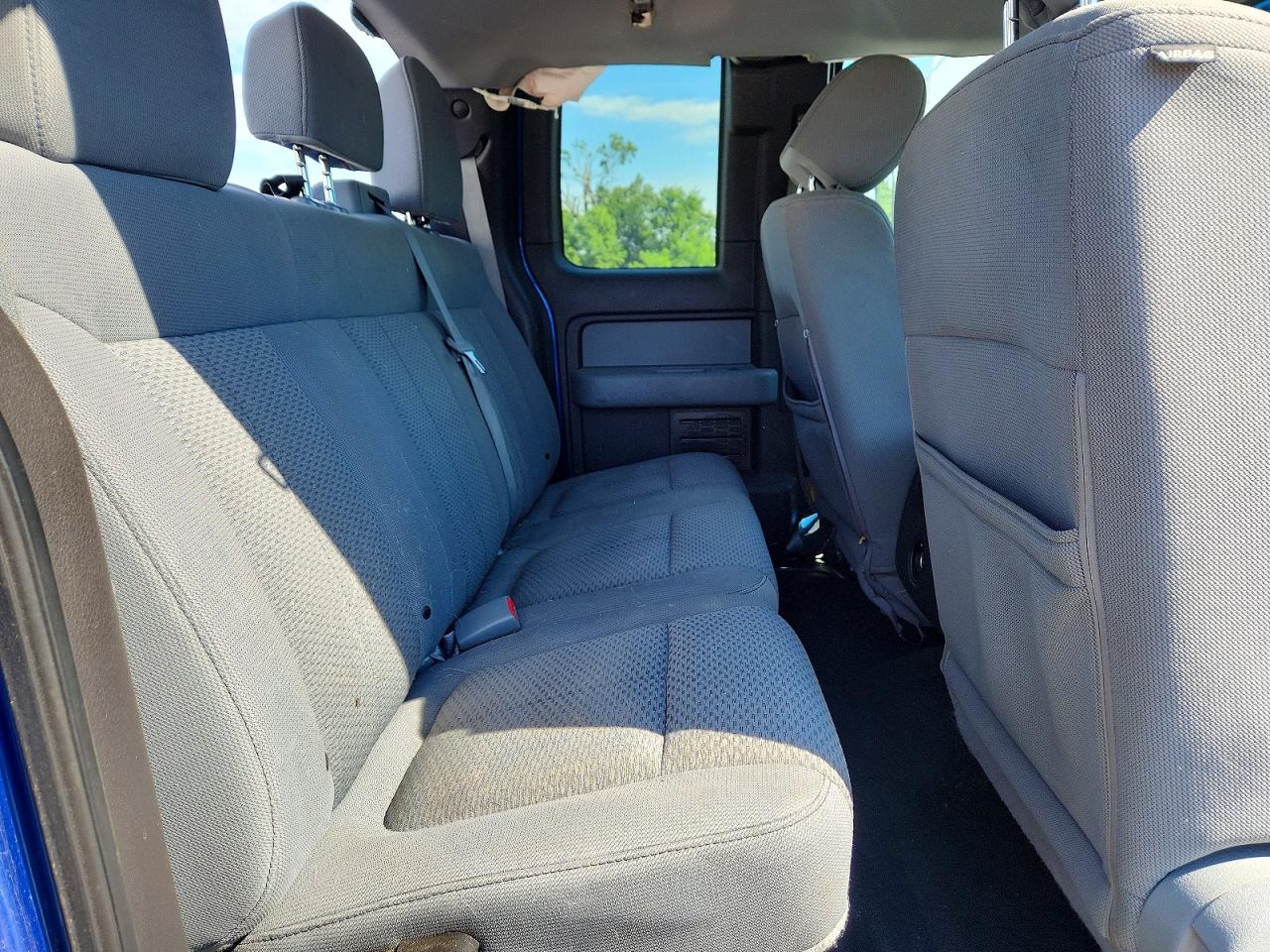 2012 Ford F150 Super Cab Blue vin: 1FTFX1CF9CFD06241