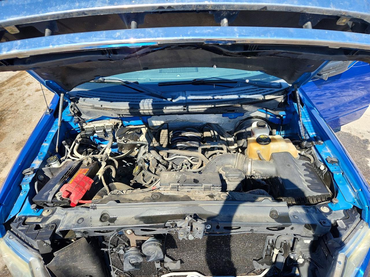 2012 Ford F150 Super Cab Blue vin: 1FTFX1CF9CFD06241