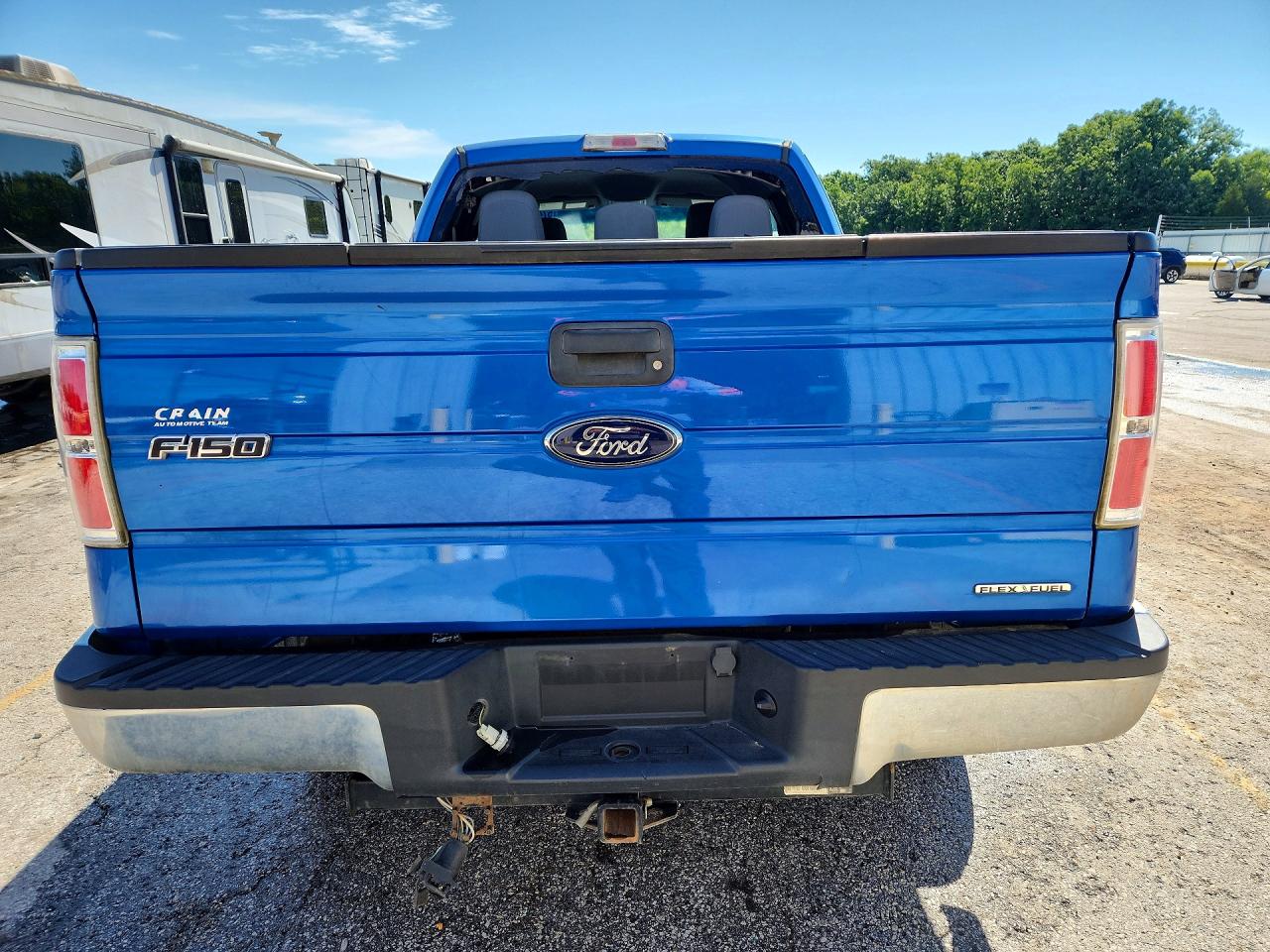 2012 Ford F150 Super Cab Blue vin: 1FTFX1CF9CFD06241