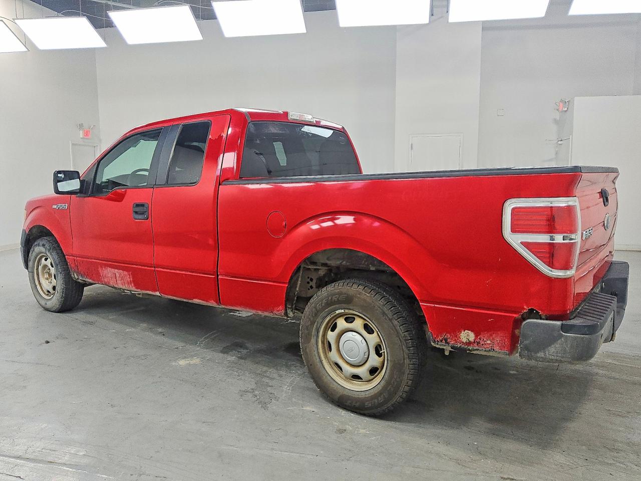 2012 Ford F150 Super Cab Красный vin: 1FTFX1CF9CKE25477