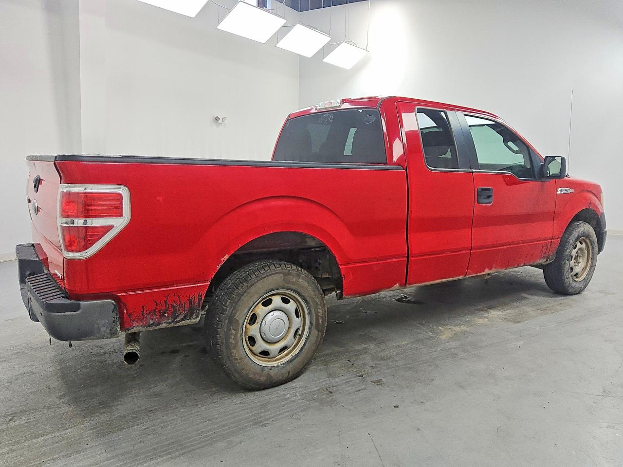 2012 Ford F150 Super Cab Красный vin: 1FTFX1CF9CKE25477