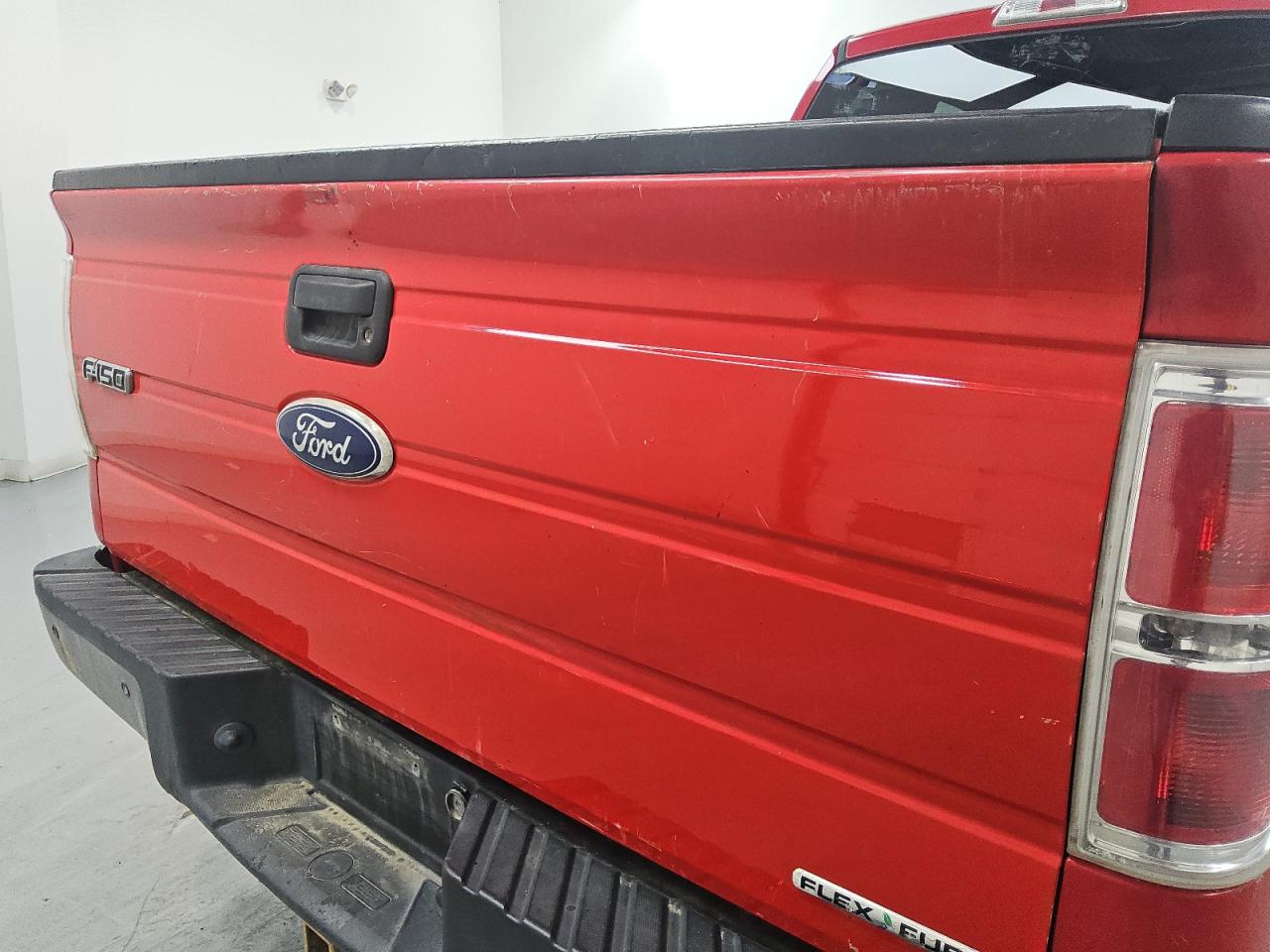 2012 Ford F150 Super Cab Красный vin: 1FTFX1CF9CKE25477 Damage: Tailgate, Chipped, 4