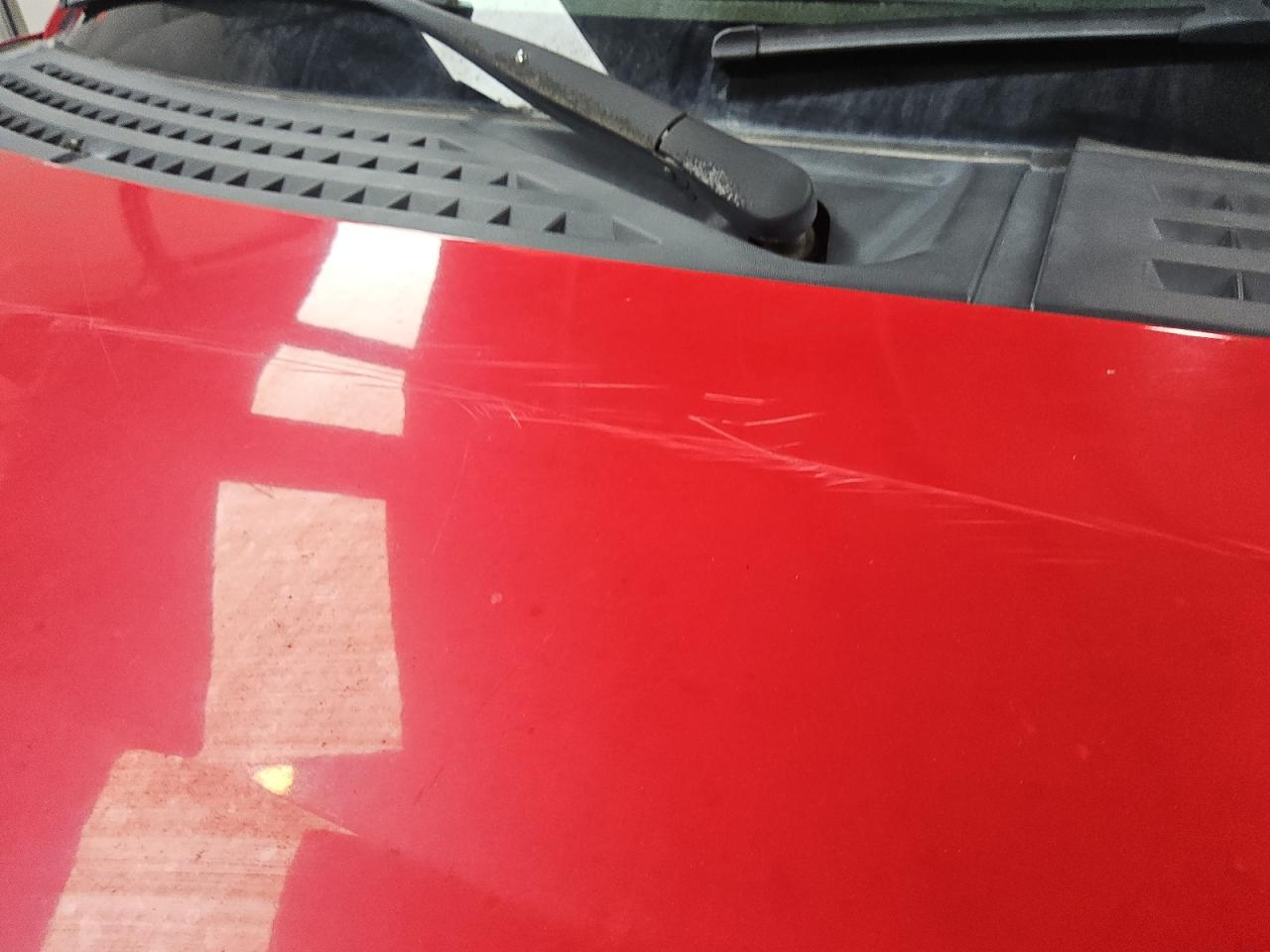 2012 Ford F150 Super Cab Красный vin: 1FTFX1CF9CKE25477 Damage: Hood, Chipped, 3