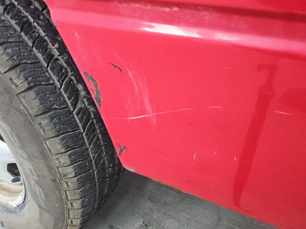 2012 Ford F150 Super Cab Красный vin: 1FTFX1CF9CKE25477 Damage: Right Bed Side, Chipped, 3