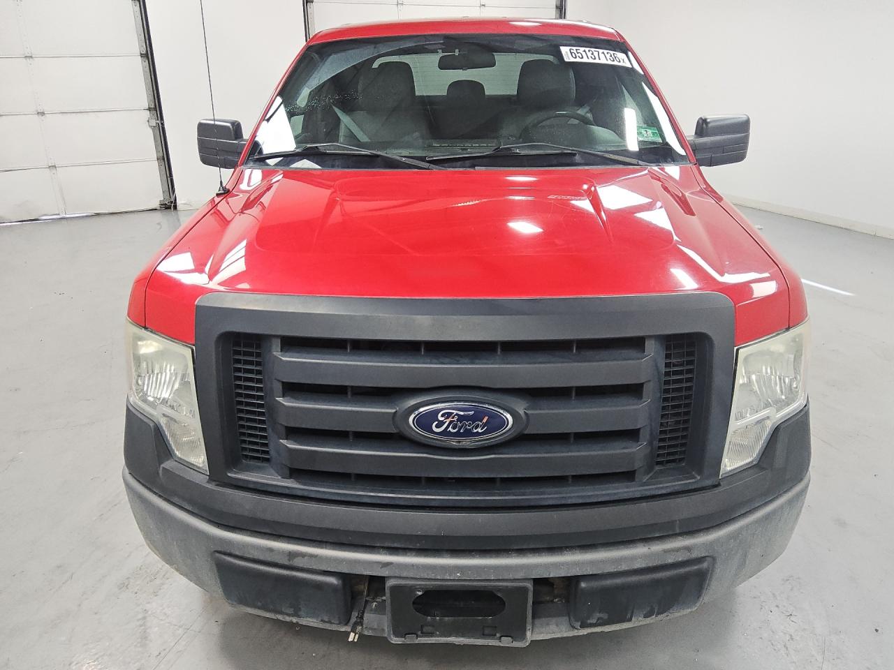 2012 Ford F150 Super Cab Красный vin: 1FTFX1CF9CKE25477 Damage: Left Head Lamp, Faded, Repair Required