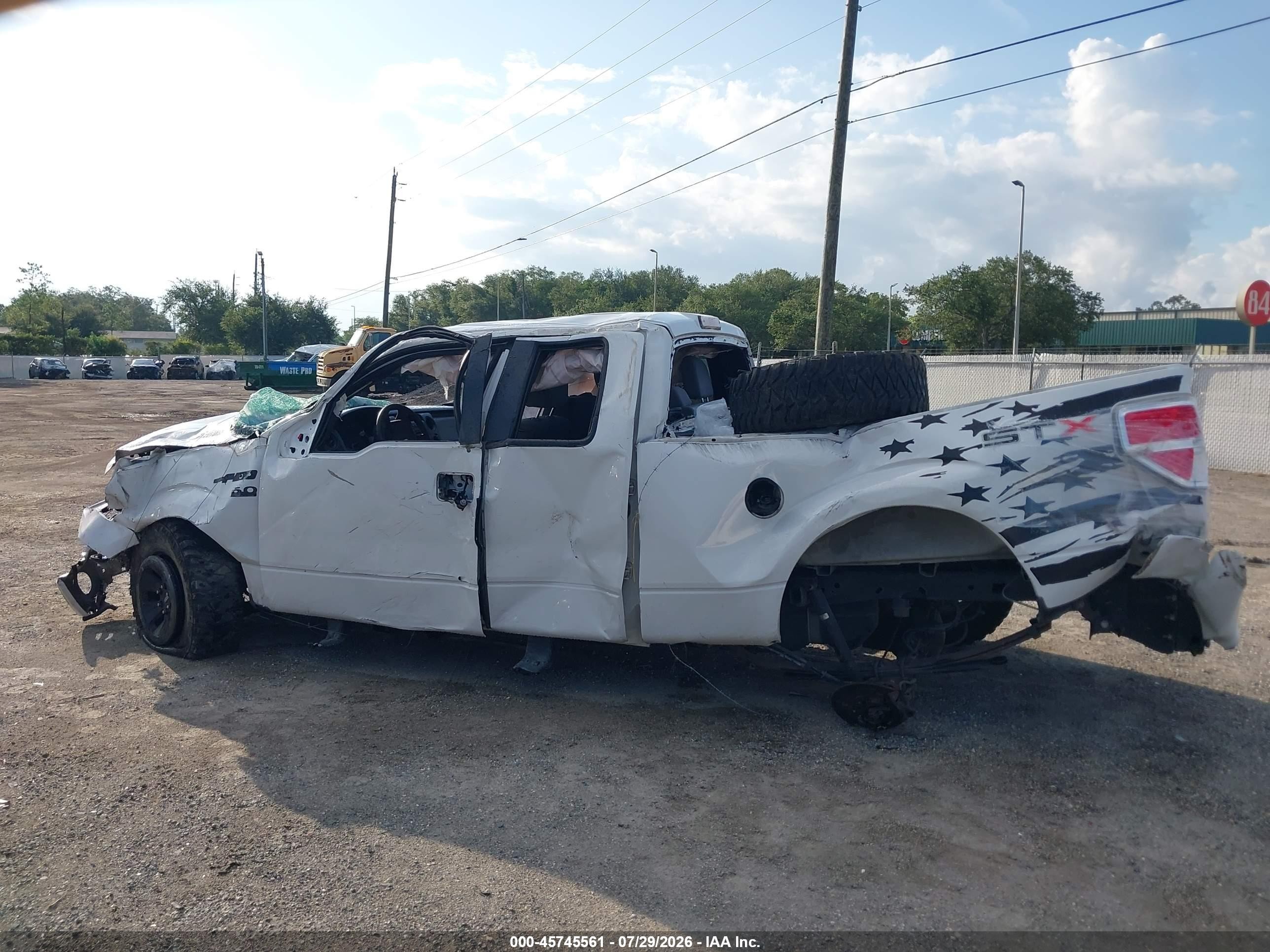 2013 Ford F-150 Stx Белый vin: 1FTFX1CF9DFA72278
