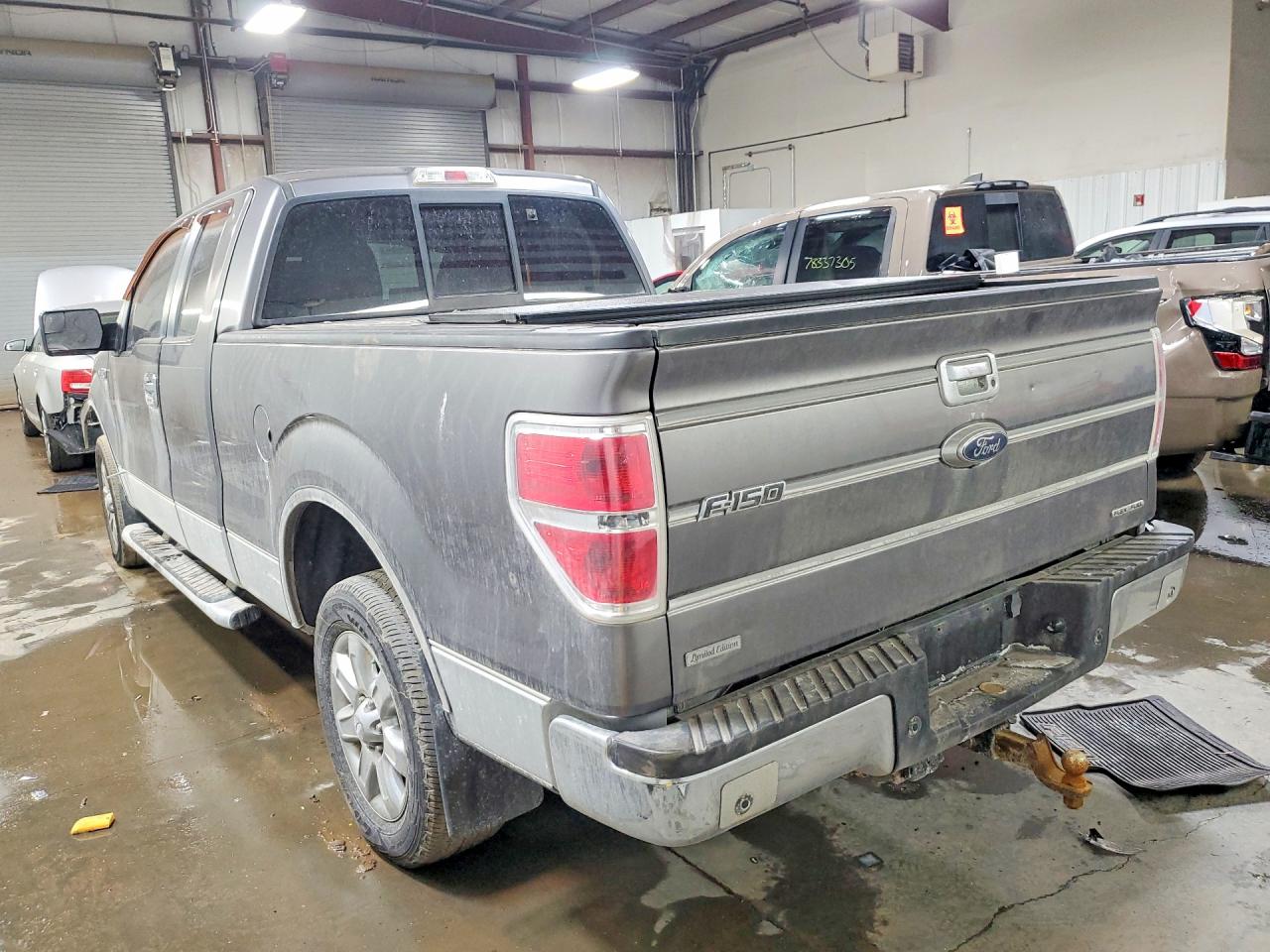 2013 Ford F150 Super Cab Gray vin: 1FTFX1CF9DFA77965