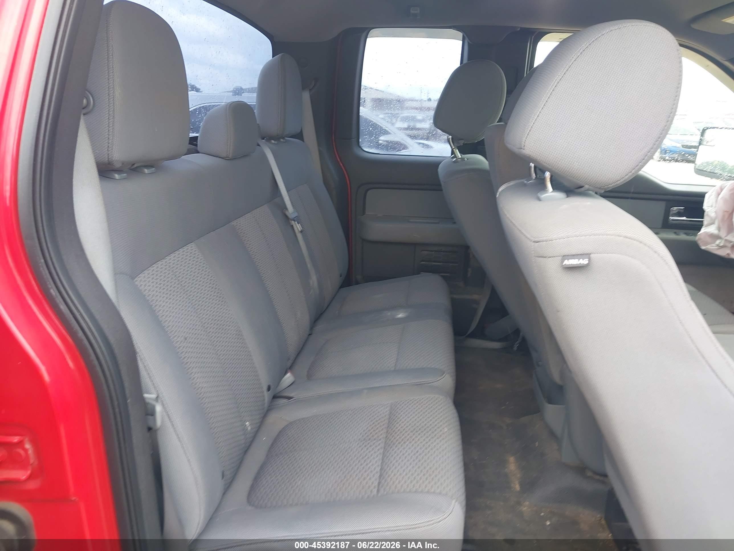 2013 Ford F-150 Stx Красный vin: 1FTFX1CF9DFD93785