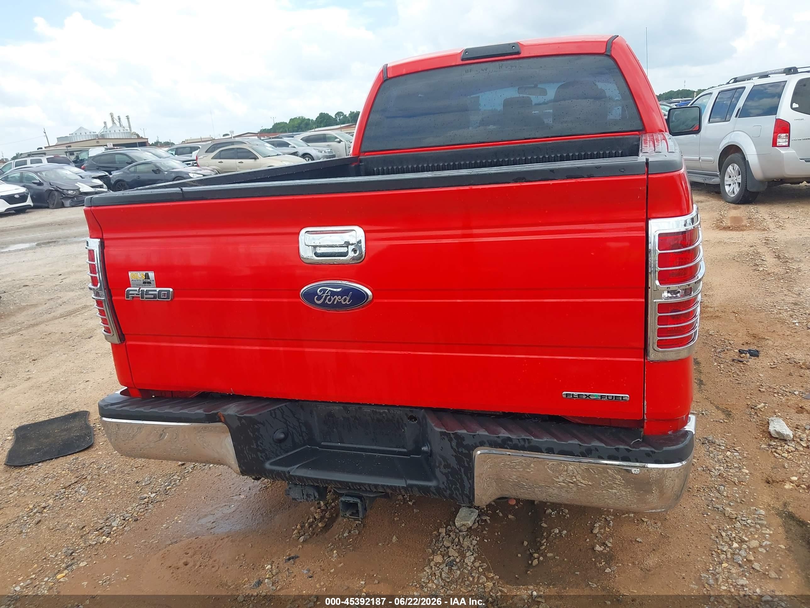 2013 Ford F-150 Stx Красный vin: 1FTFX1CF9DFD93785