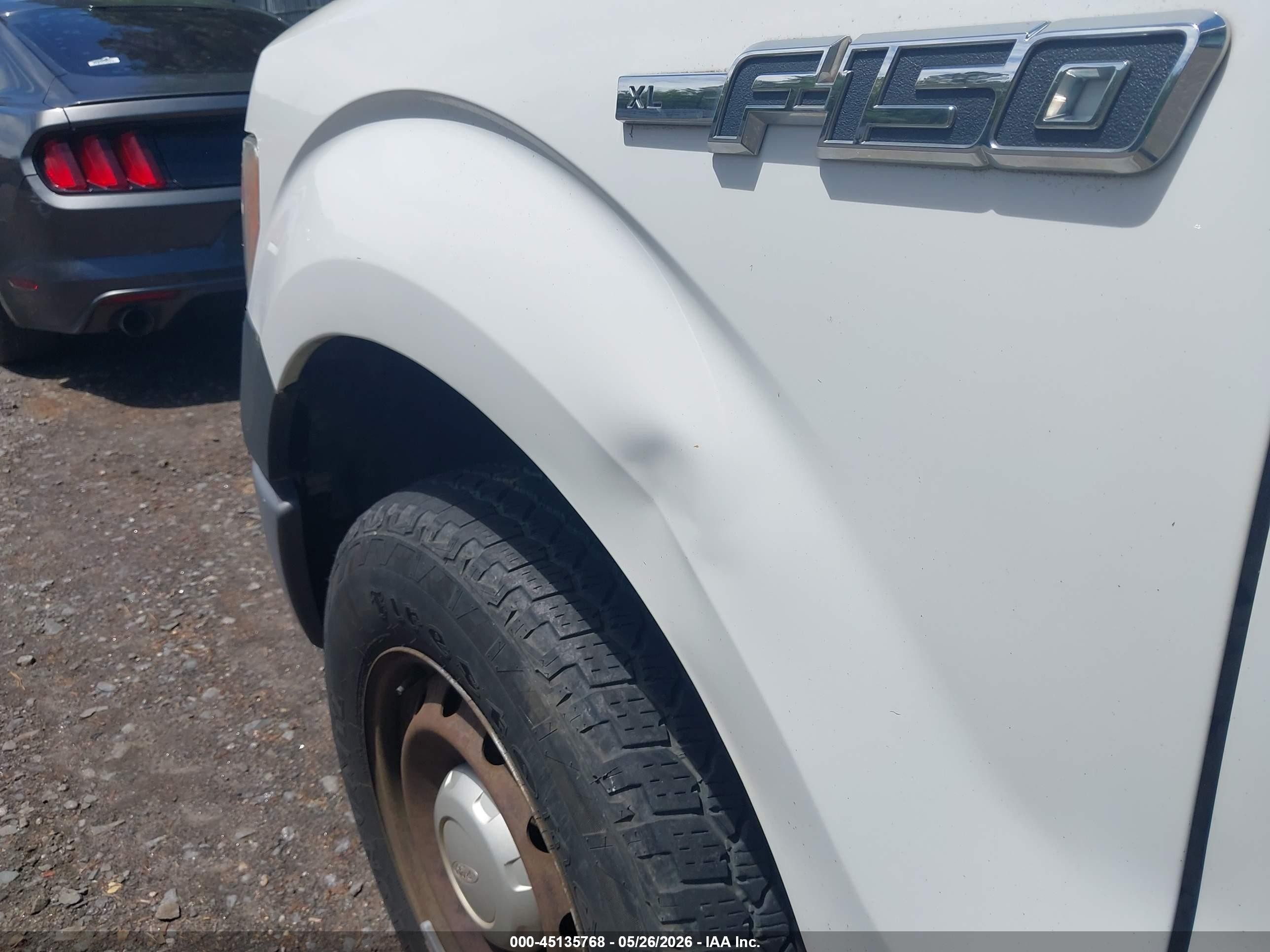 2013 Ford F-150 Xl White vin: 1FTFX1CF9DKF15441