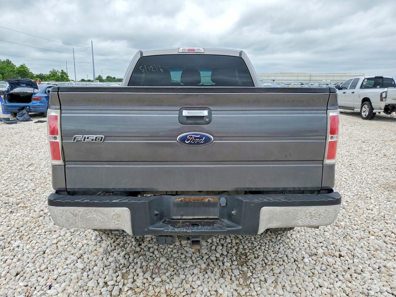2011 Ford F150 Super Cab Gray vin: 1FTFX1CFXBFB81152