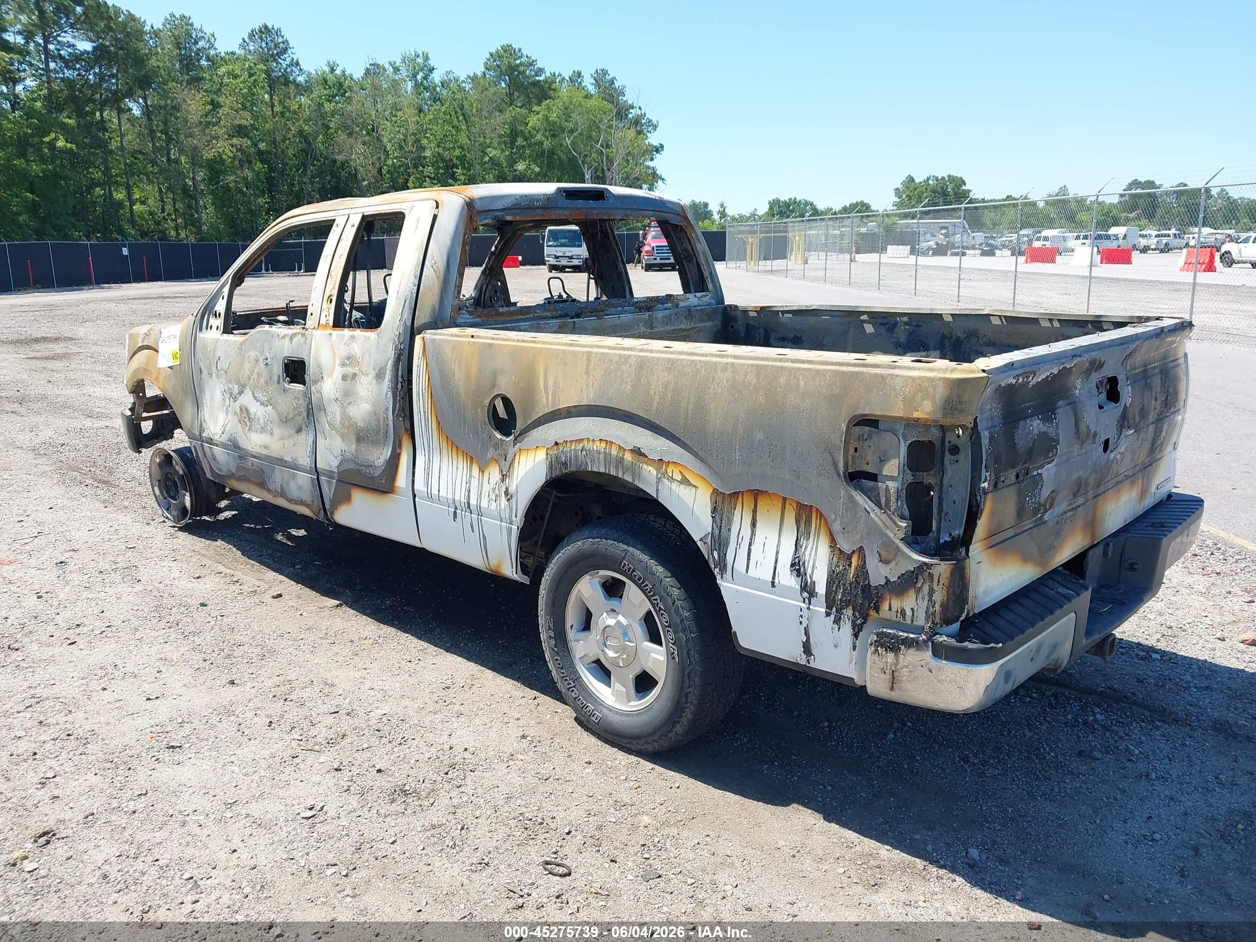 2011 Ford F-150 Xlt White vin: 1FTFX1CFXBKD53414