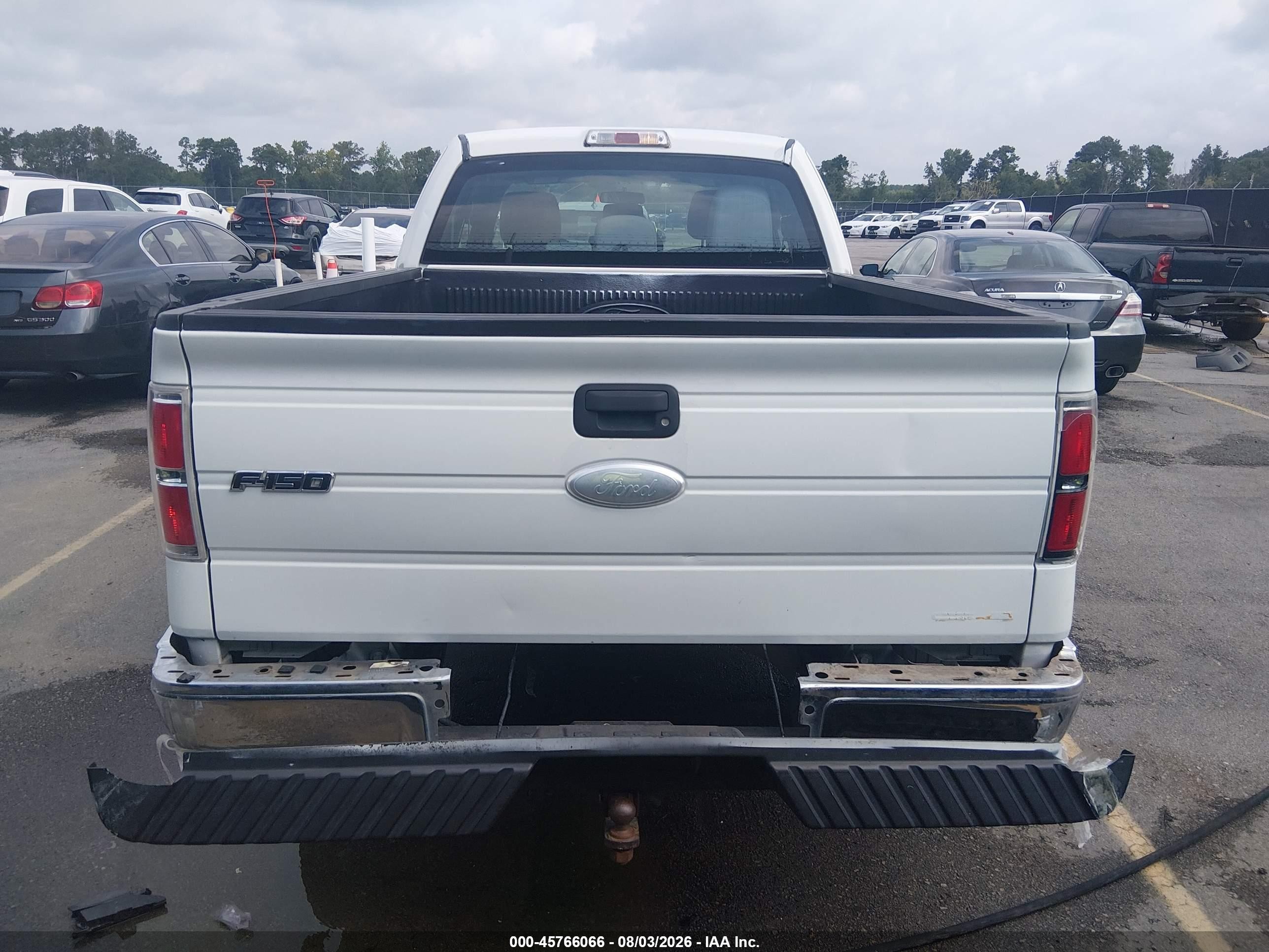 2012 Ford F-150 Xl Белый vin: 1FTFX1CFXCFA59683