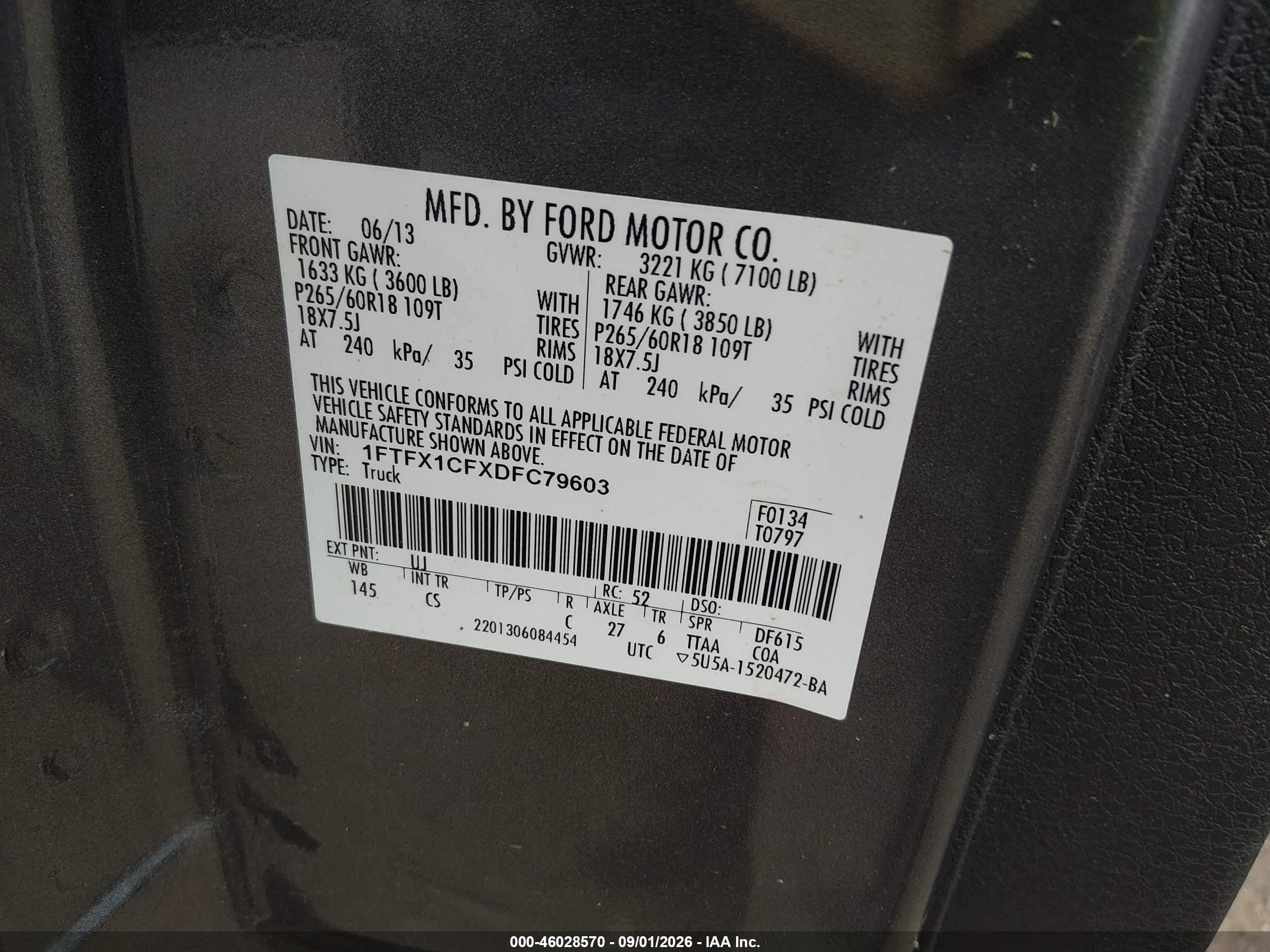 2013 Ford F-150 Stx Silver vin: 1FTFX1CFXDFC79603