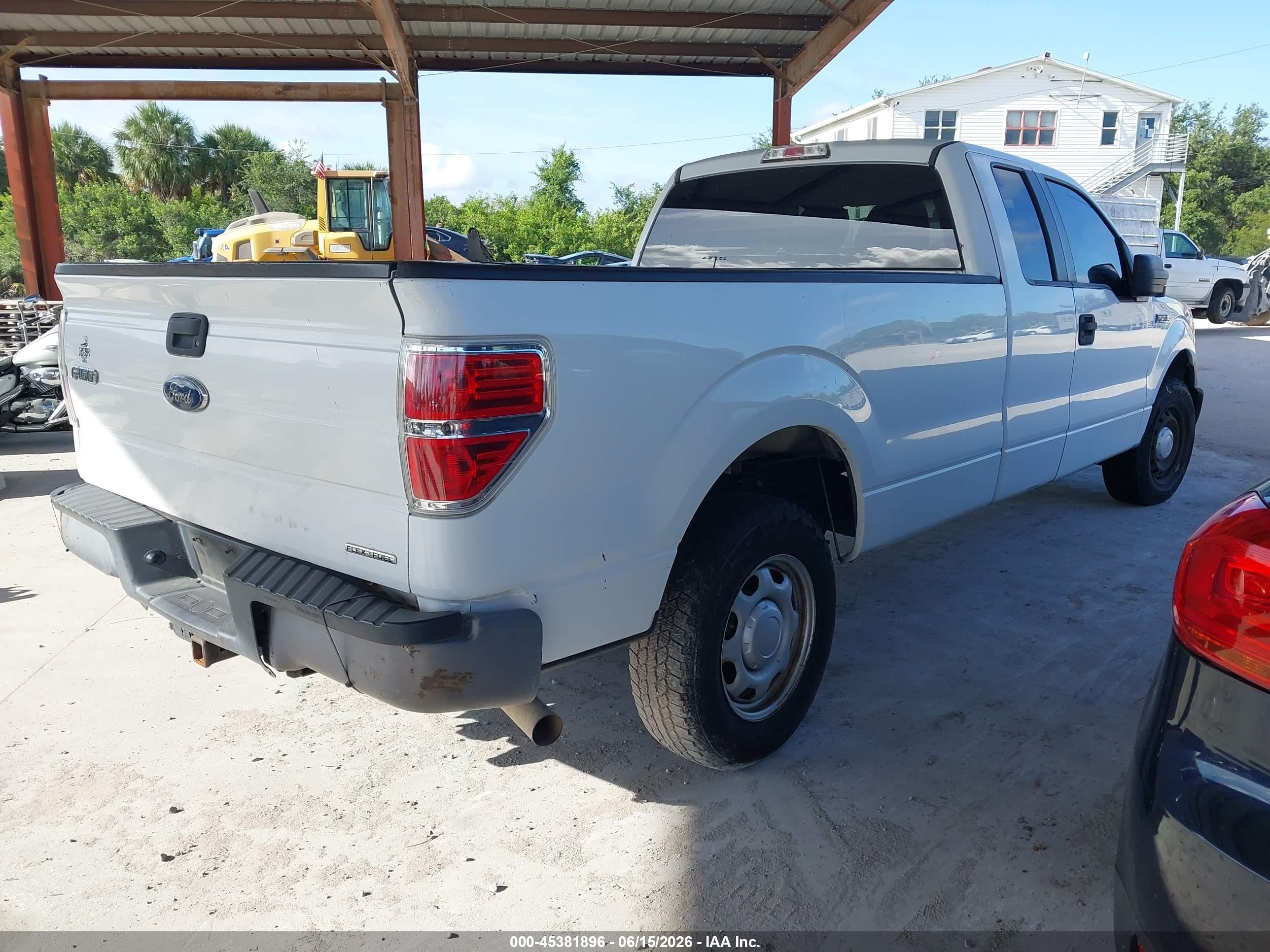 2013 Ford F-150 Xl White vin: 1FTFX1CFXDKE08981